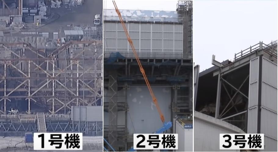 福島第一核電廠的核反應堆機組被發現有氣體倒流,可能導致核電廠出現連環爆炸的事故。(翻攝自《TBS》YouTube)
