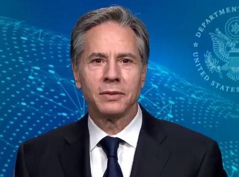 美國國務卿布林肯18日將會晤中國大陸外事官員。（翻攝自Secretary Antony Blinken推特）