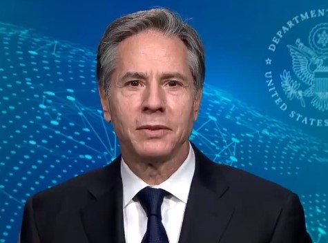 美國國務卿布林肯18日將會晤中國大陸外事官員。（翻攝自Secretary Antony Blinken推特）