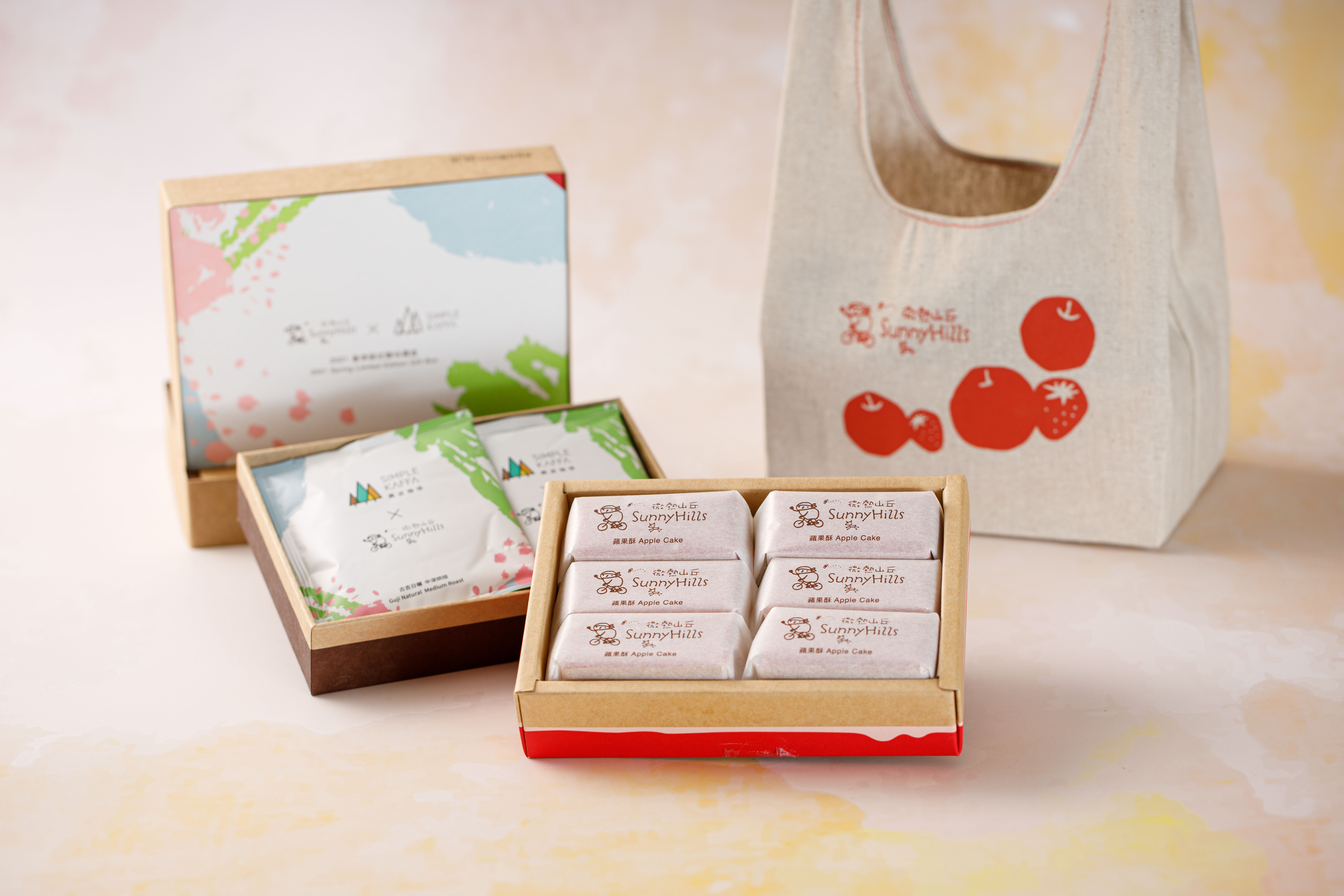 微熱山丘與世界冠軍興波咖啡攜手打造清新甜點時光。