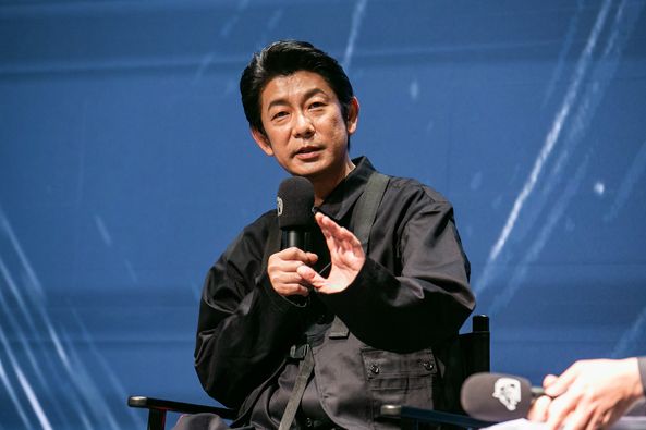 永瀨正敏將在愛媛縣進行東京奧運聖火接力。（翻攝自金馬影展臉書）