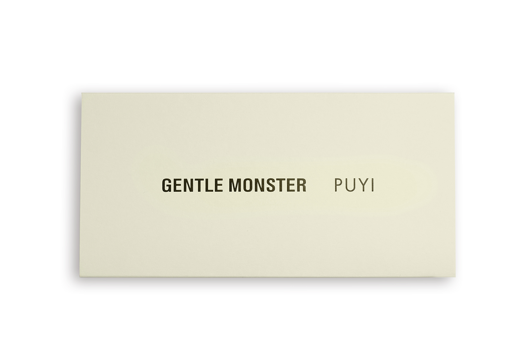 GENTLE MONSTER為此特別企劃設計獨家限量包裝。（溥儀眼鏡提供）