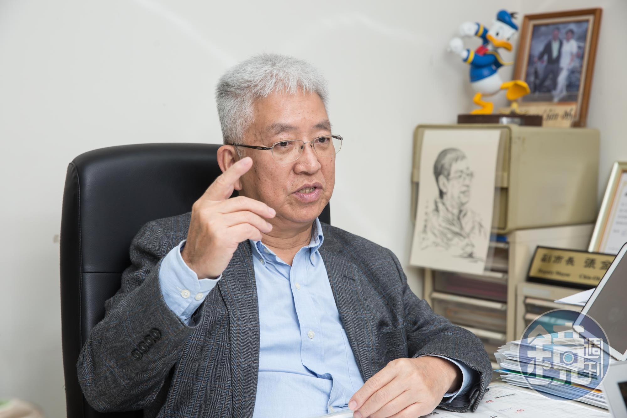 張金鶚表示，中央不推囤房稅的2個理由邏輯不通。（本刊資料照）