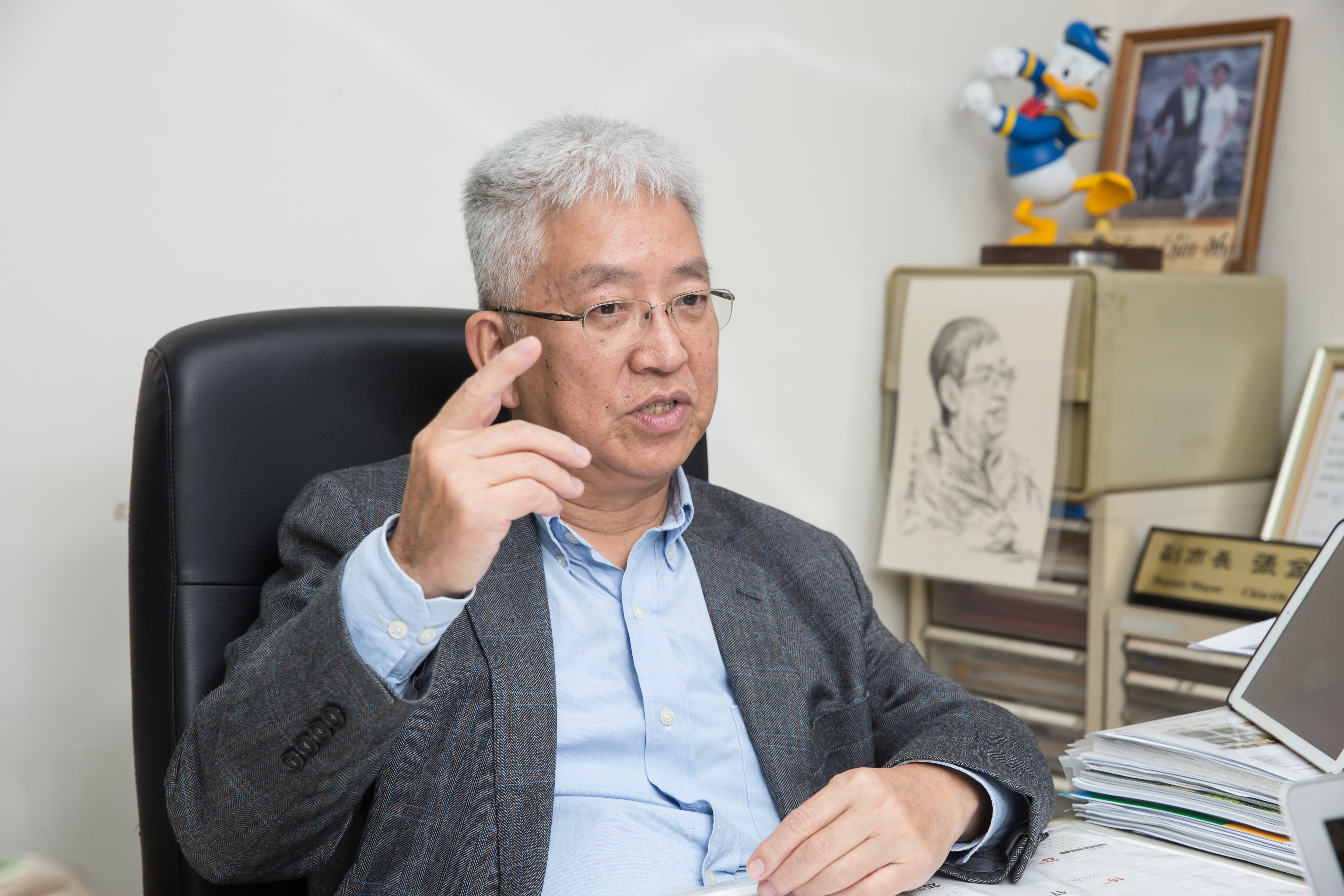 張金鶚表示，中央不推囤房稅的2個理由邏輯不通。（本刊資料照）