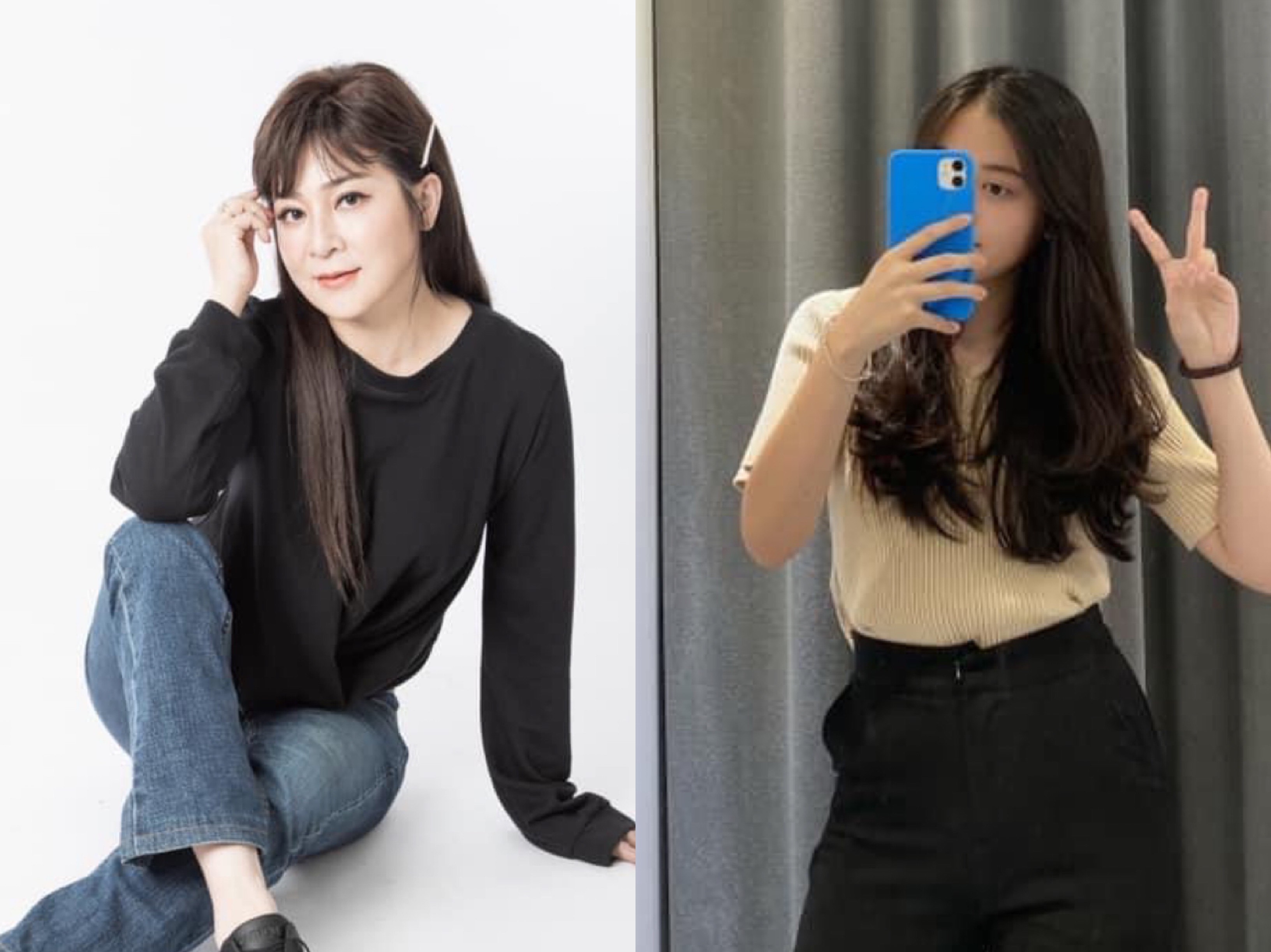 王彩樺再曝二女兒照片，亮麗外型引人注目。（翻攝自王彩樺臉書）