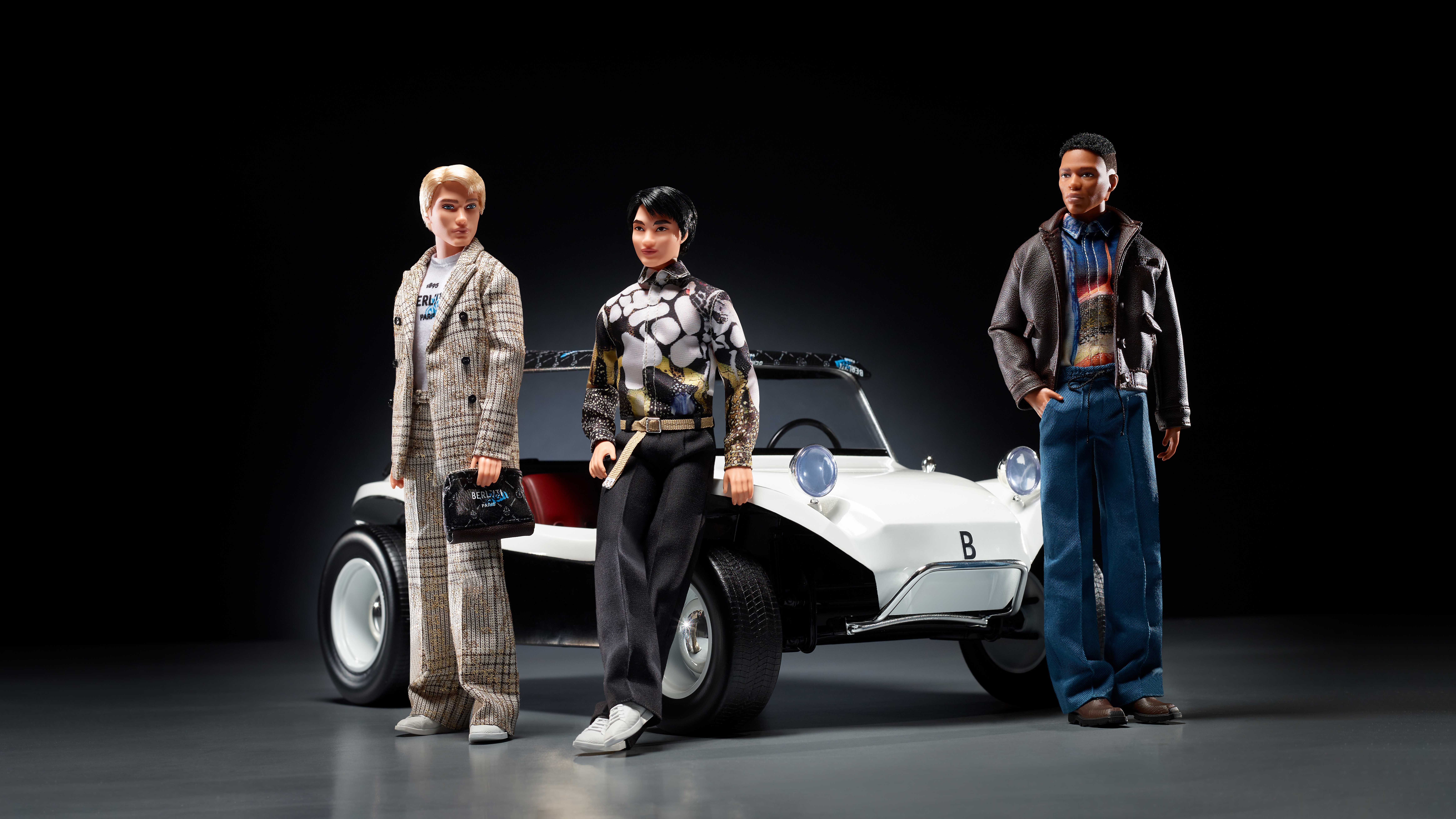 Berluti慶祝玩偶肯尼60週年紀念，將他打造成走在21世紀潮流前沿的多元型男。（Berluti提供）