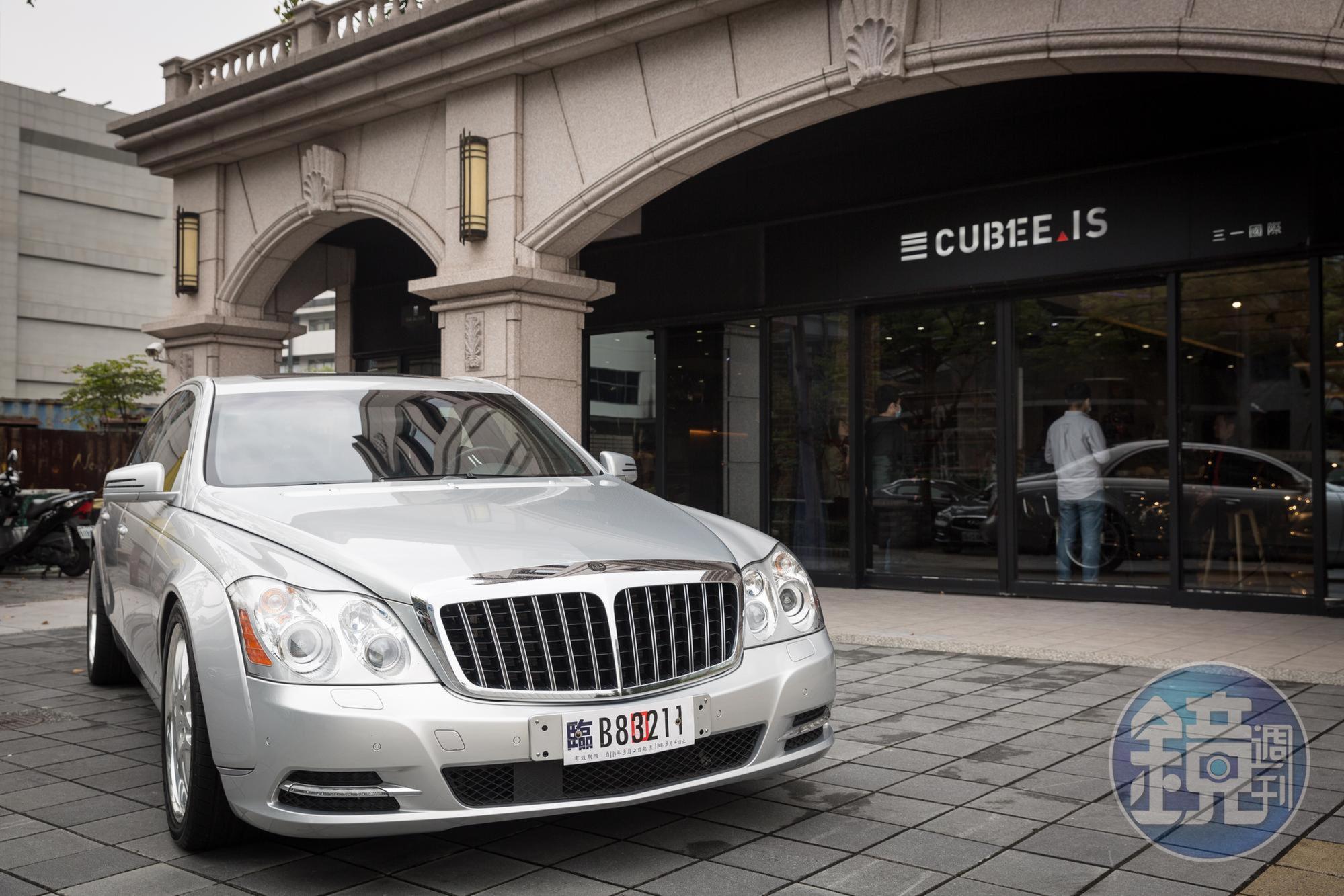 陳睿謙私下收藏了一台Brabus Maybach 57S,這可是當初專為Brabus創辦人打造的車。