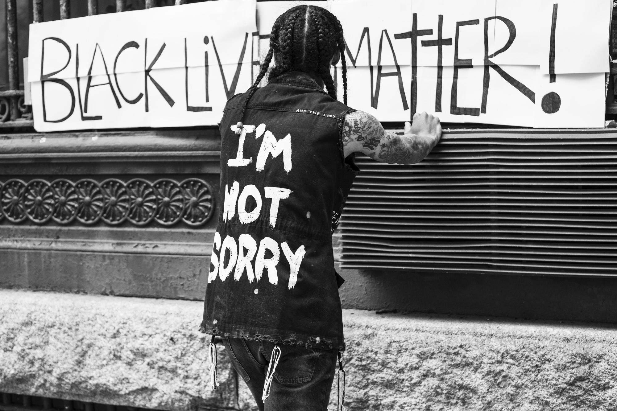 佛洛伊德之死引發「黑人的命也是命（Black Lives Matter）」抗爭運動。（示意圖，Pexels）