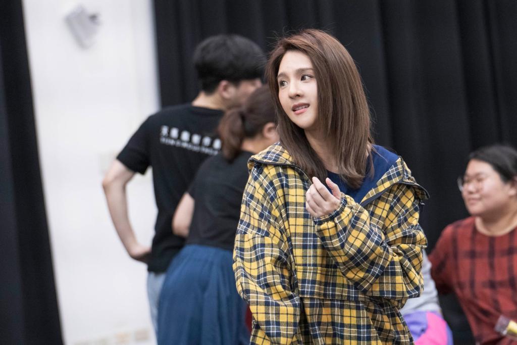 郭靜首次挑戰音樂劇，擔綱《生命中最美好的5分鐘》女主角，讓她壓力超大。（果陀劇場提供）