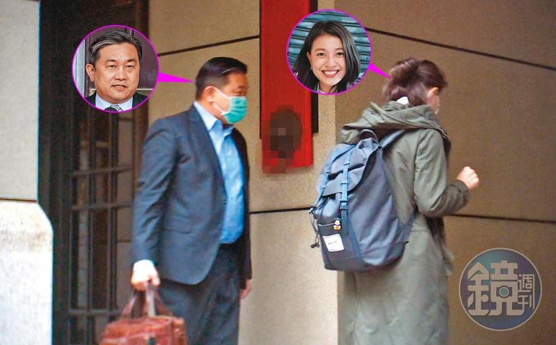 王定宇和顏若芳被直擊疑似同居。(本刊資料照)