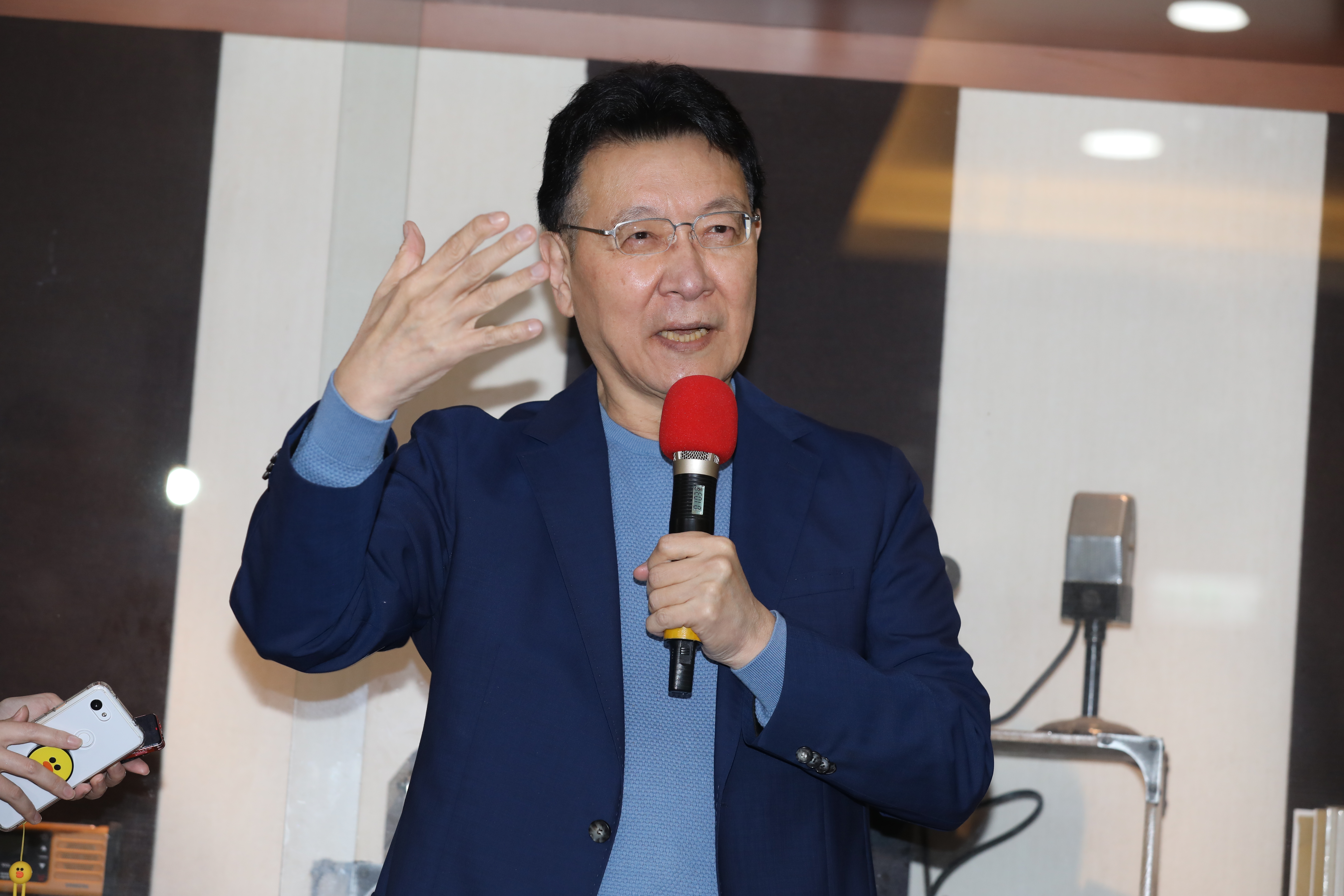 外界傳言趙跟江已達成協議，趙少康不滿表示，「怎麼可能有這樣的約定」。（本刊資料照）