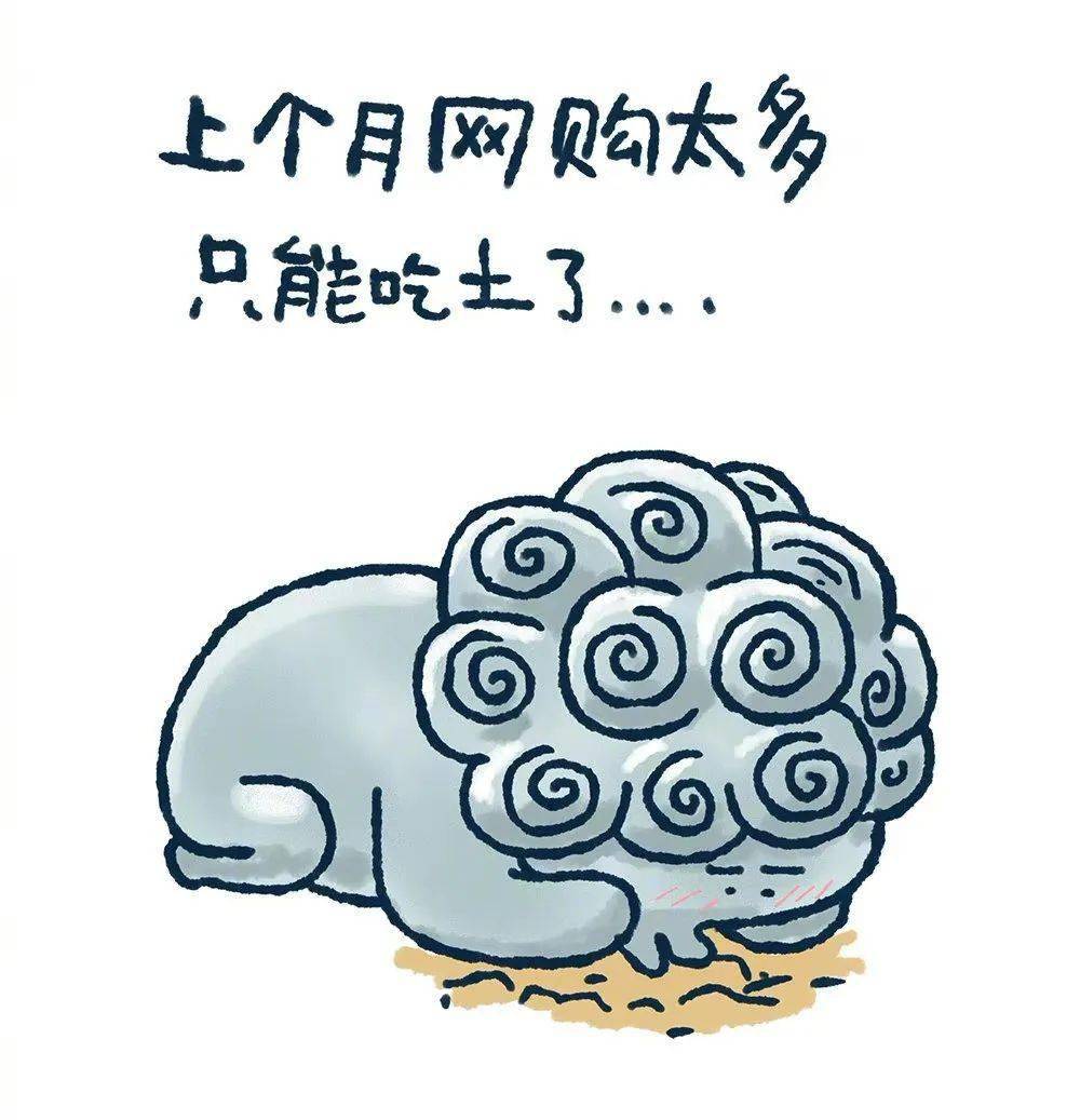 網友喜愛到為它創作哏圖。(翻攝小矛微博)