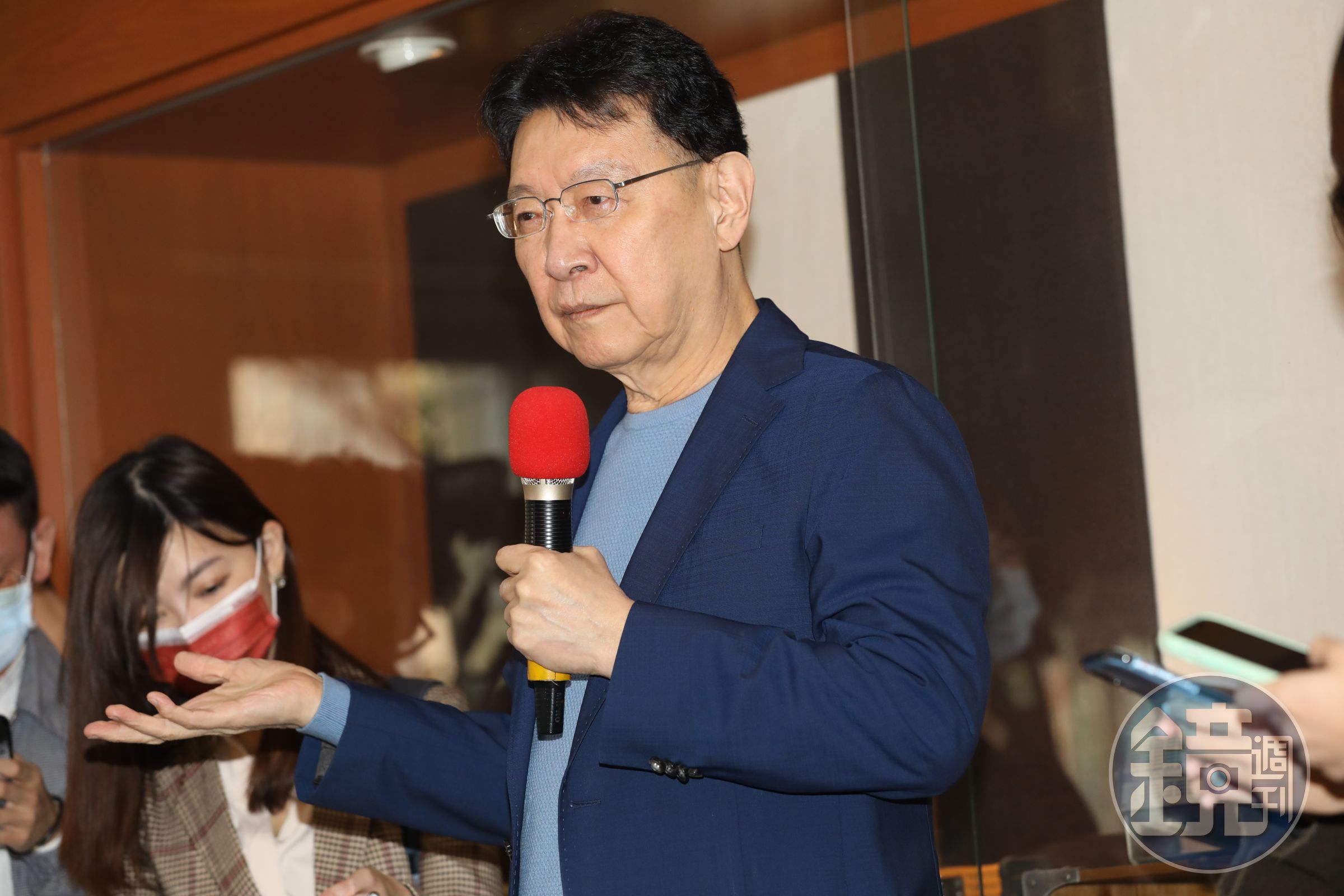 趙少康表示，台灣本來就沒人會接受一國兩制。（資料照）