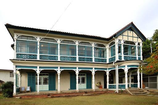 位於神戶塩屋站附近的「Guggenheim House」擁有百年歷史,在《間諜之妻》中成了蒼井優與高橋一生的住處。(翻攝自Guggenheim House官網)