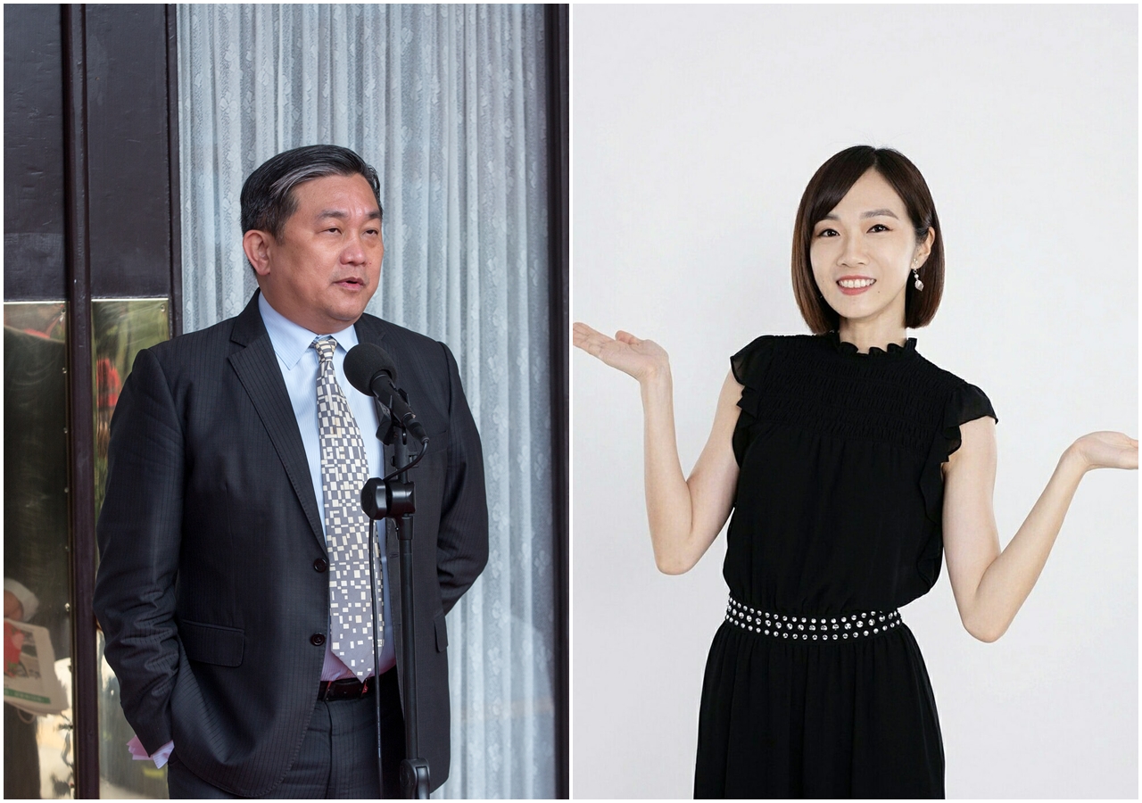 立委王定宇（左）認為8,000元房租太貴，民眾黨發言人楊寶楨（右）po文表示，「得了便宜還賣乖，實在聽不下去。」（本刊資料照／翻攝自楊寶楨臉書）