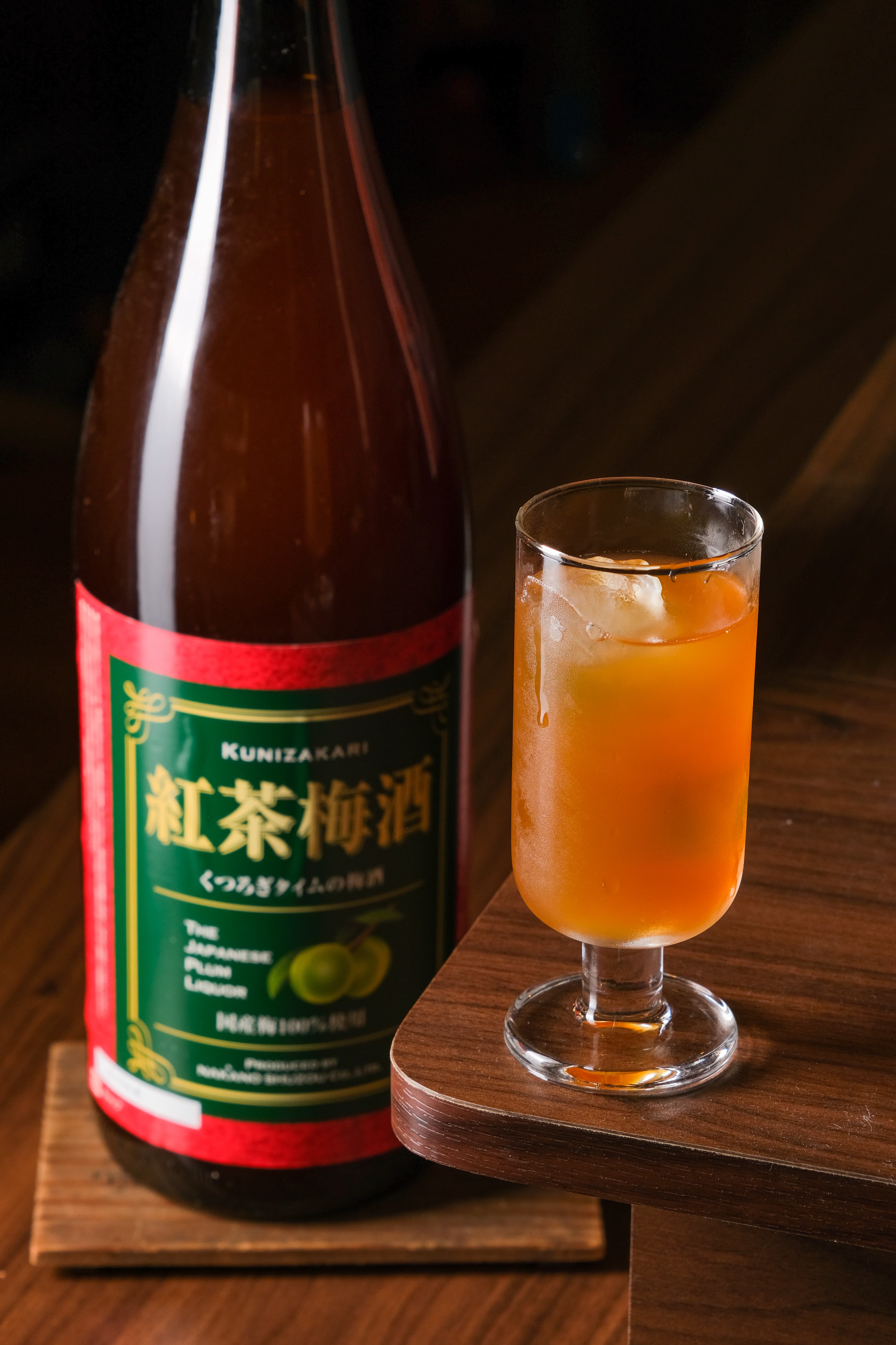 「國盛紅茶梅酒」完美涵蓋且平衡了紅茶甘甜與日本梅的酸甜。（230元／杯）