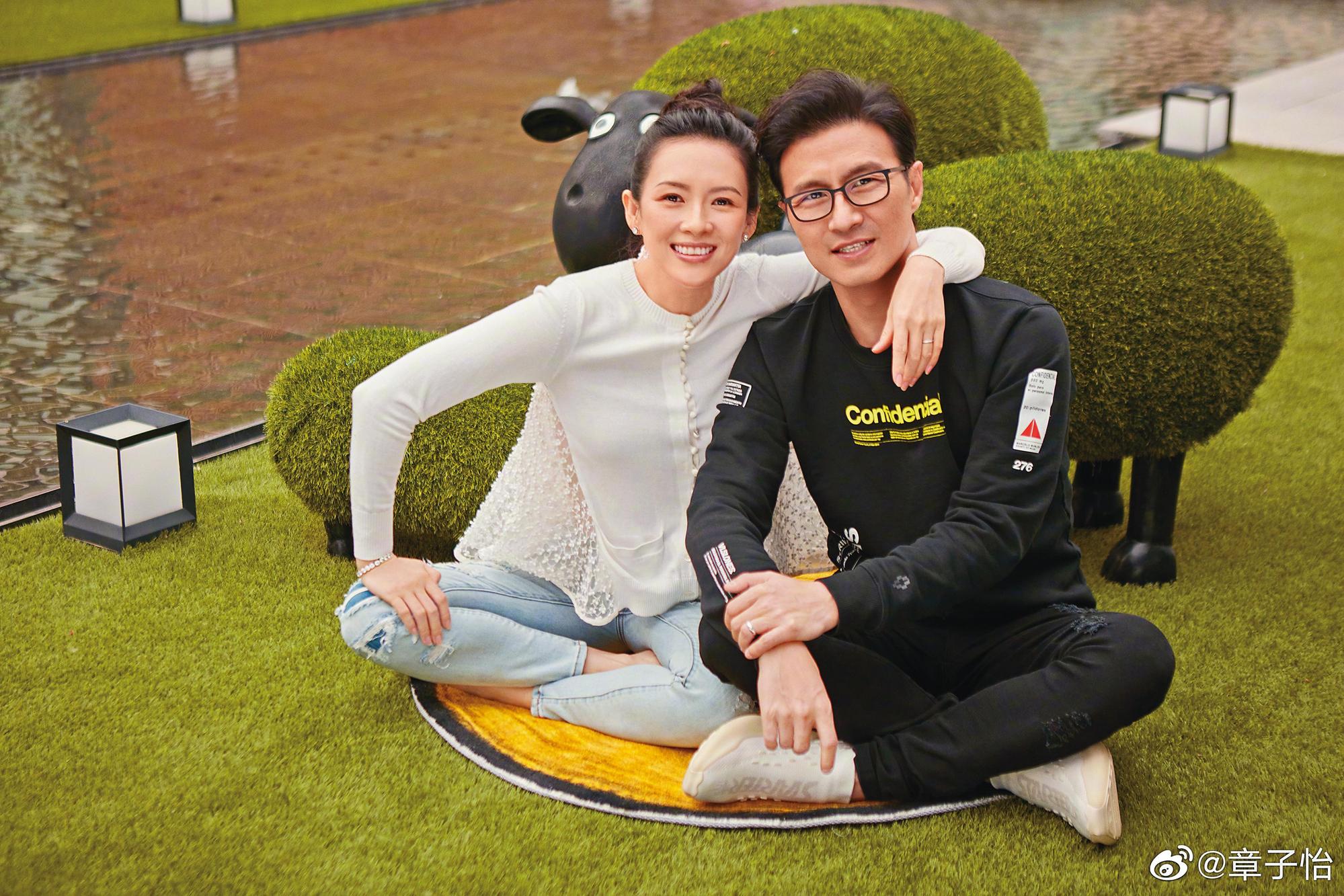 章子怡(左)是花邊相當豐富的女星,老公汪峰(右)則是結過3次婚。(翻攝章子怡微博)