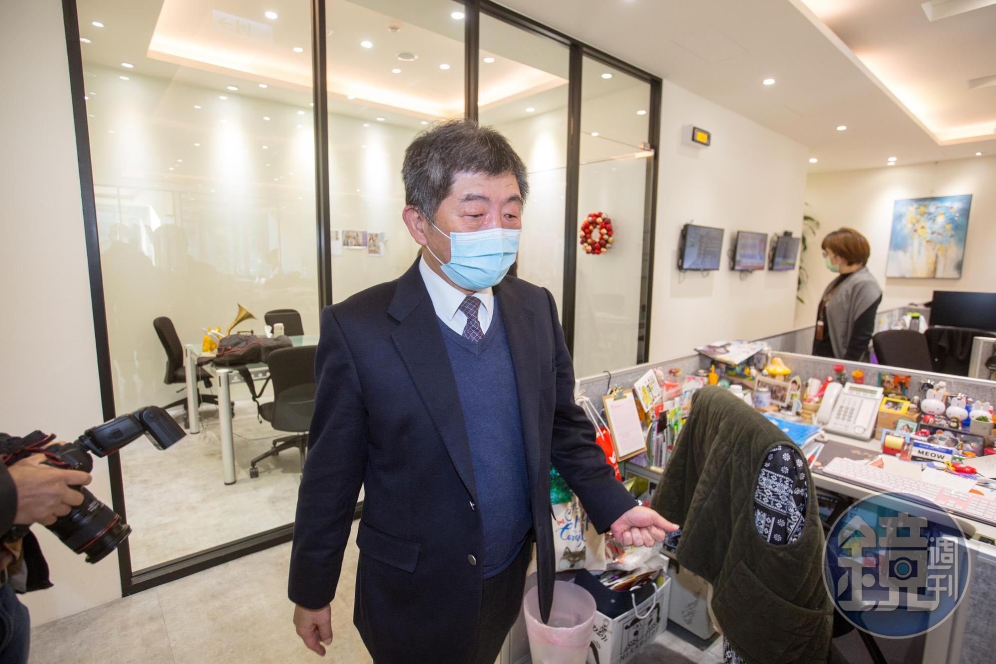 指揮中心指揮官陳時中表示沒有將疫苗轉讓給巴拉圭。(本刊資料照)
