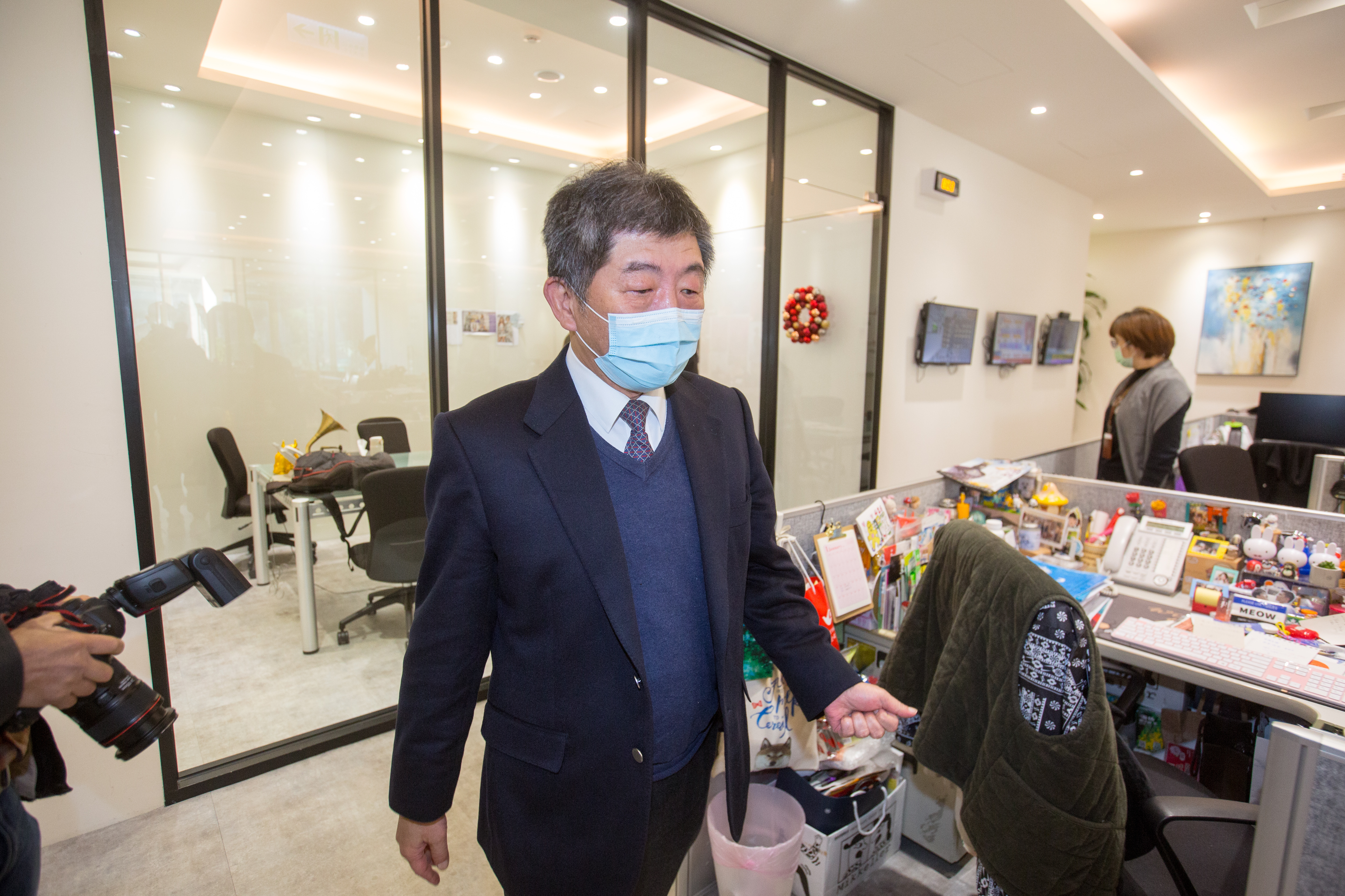 指揮中心指揮官陳時中表示沒有將疫苗轉讓給巴拉圭。（本刊資料照）