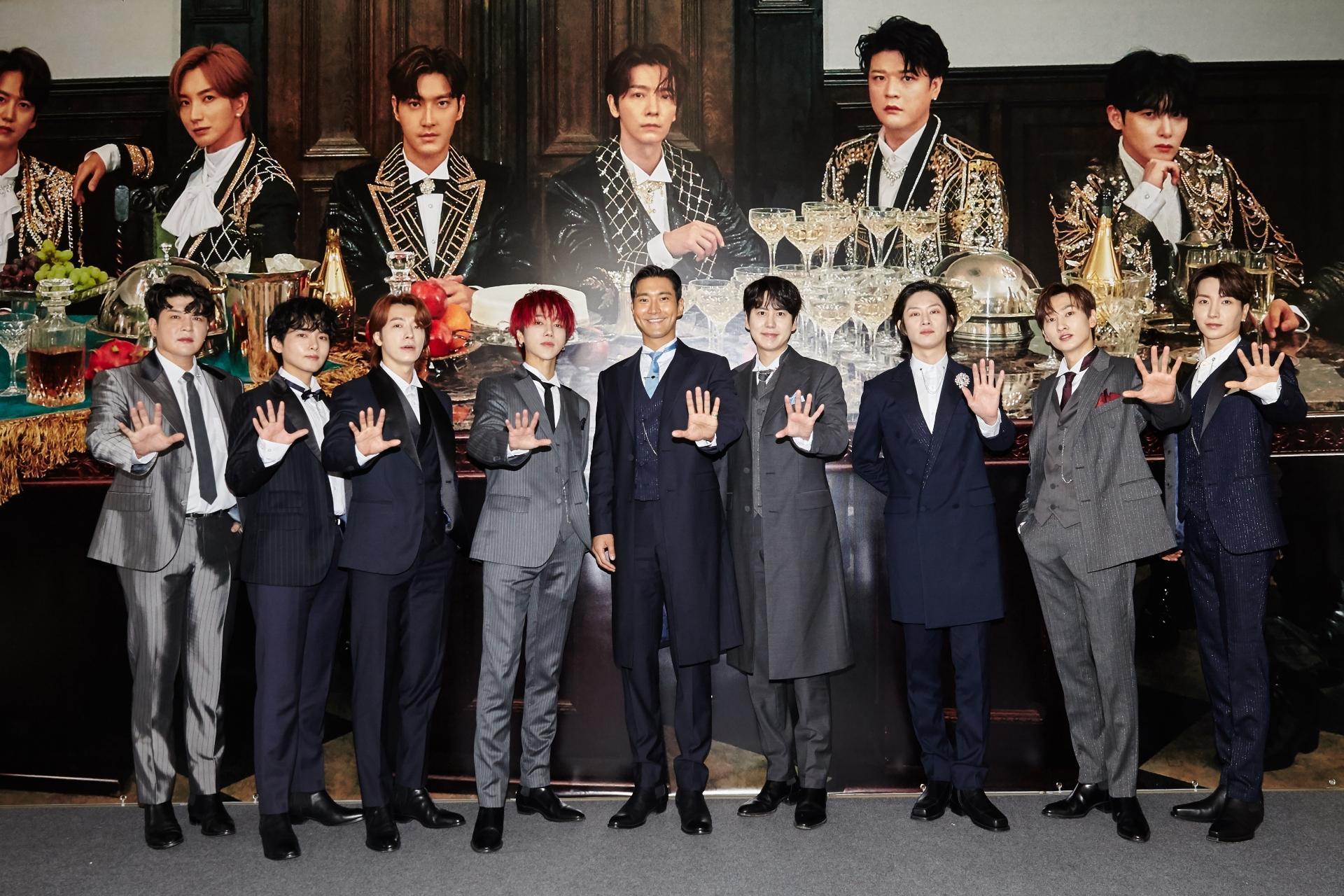 SUPER JUNIOR發行10輯《The Renaissance》，宣告王者回歸。（avex Taiwan提供）