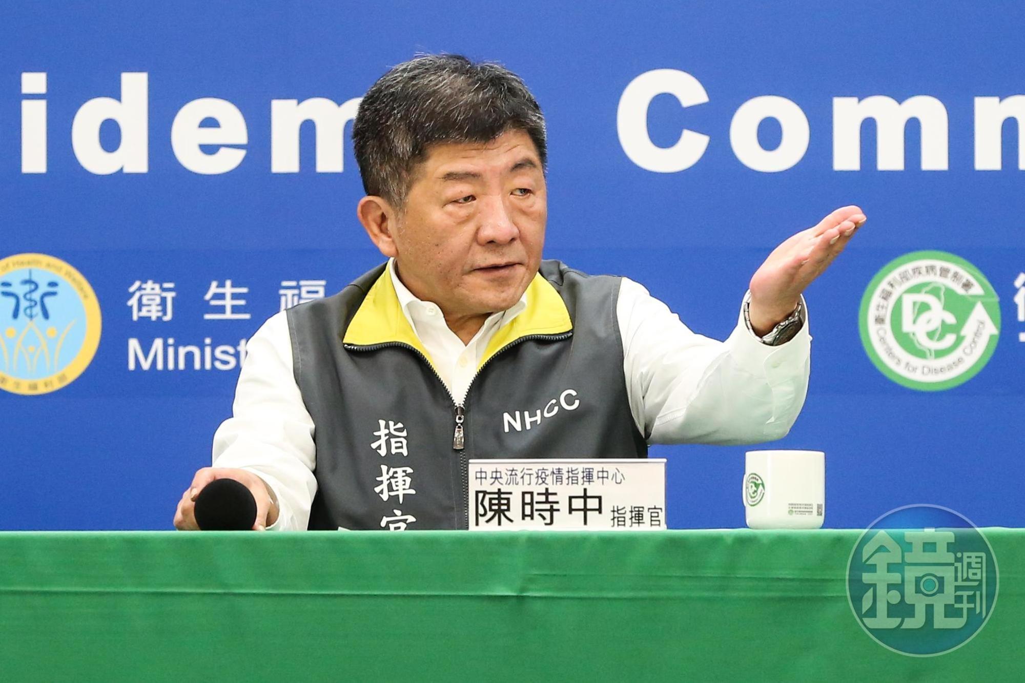 陳時中稍早宣布AZ疫苗封緘檢驗已完成並確認合格，預計國內最快在下週一開始施打。（本刊資料照）