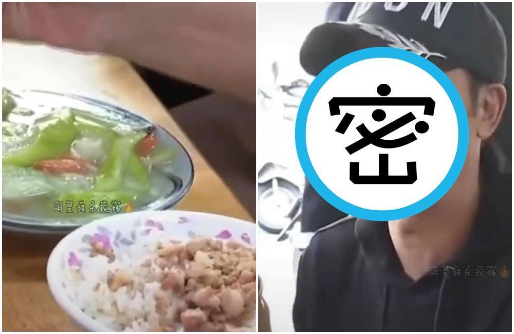 任達華一頭灰白頭髮雖顯得滄桑,但精神卻很不錯,近日有網友曝出任達華在大陸吃路邊攤 。(翻攝自Yule999999抖音)