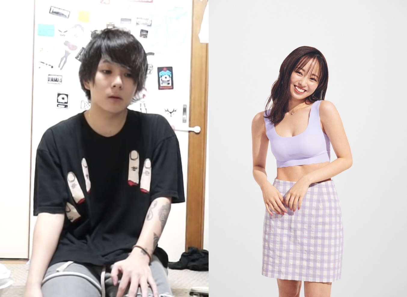 日本人氣YouTuber渡邊Mahoto因強迫未成年少女拍淫照被捕，他與今泉佑唯在1月時曾宣布結婚喜訊，並且已有了愛的結晶。（網路圖片）