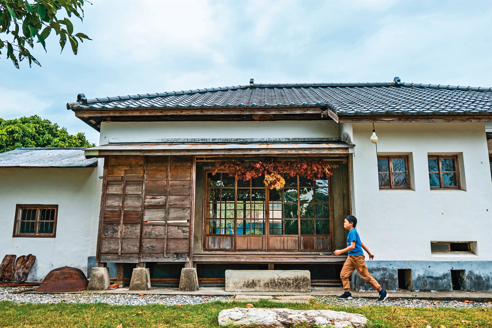 「鹿野區役所」為日式建築，免費開放參觀，不定期舉辦假日市集。