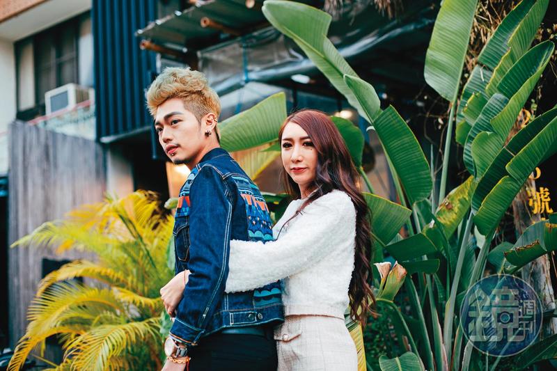 阿猴（左）和罔腰（右）宣布分手，雙方堅決稱不會吃回頭草。（本刊資料照）