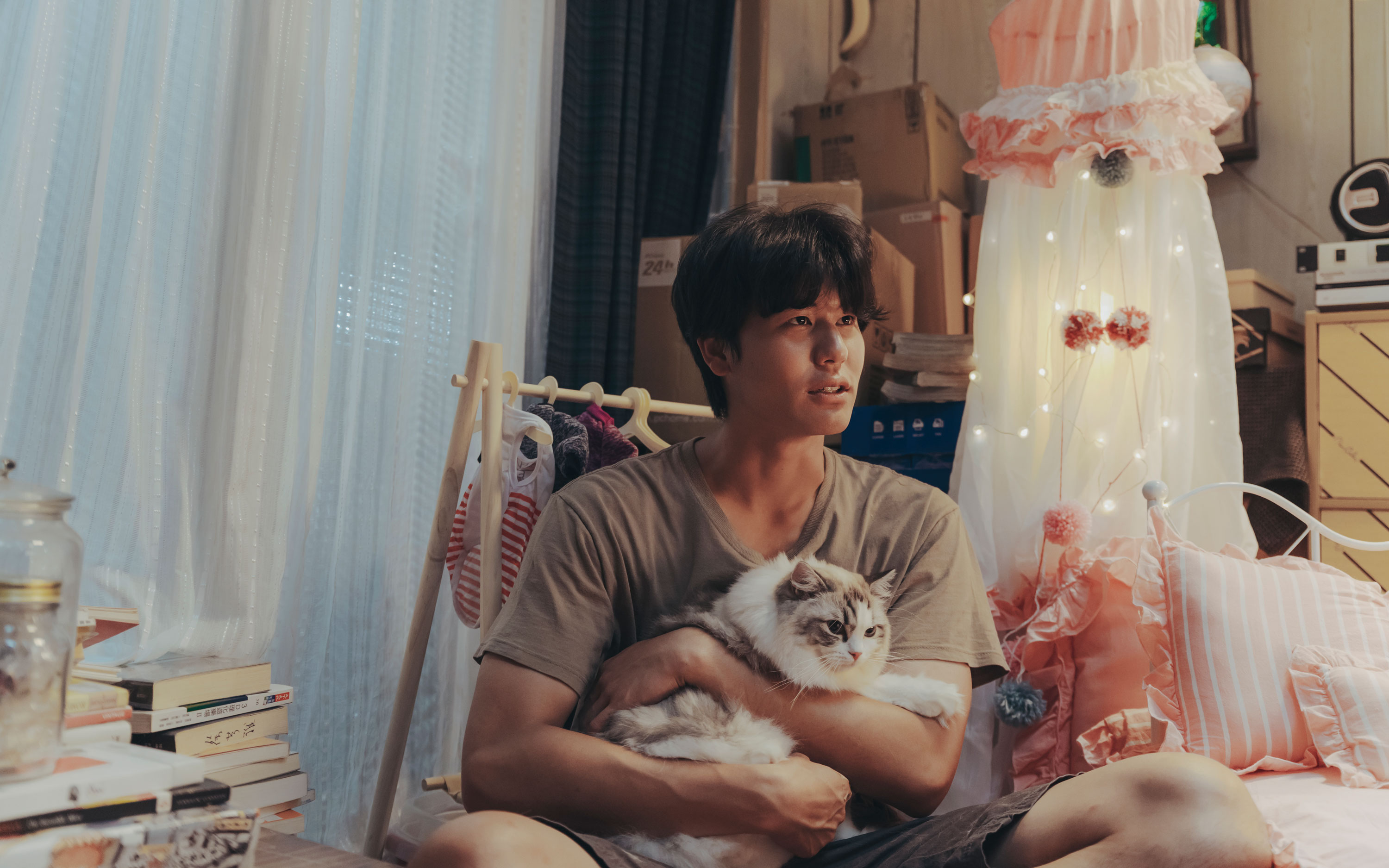 風田在戲中為了養寵物貓，瘋狂打工賺錢。（七十六号原子提供）