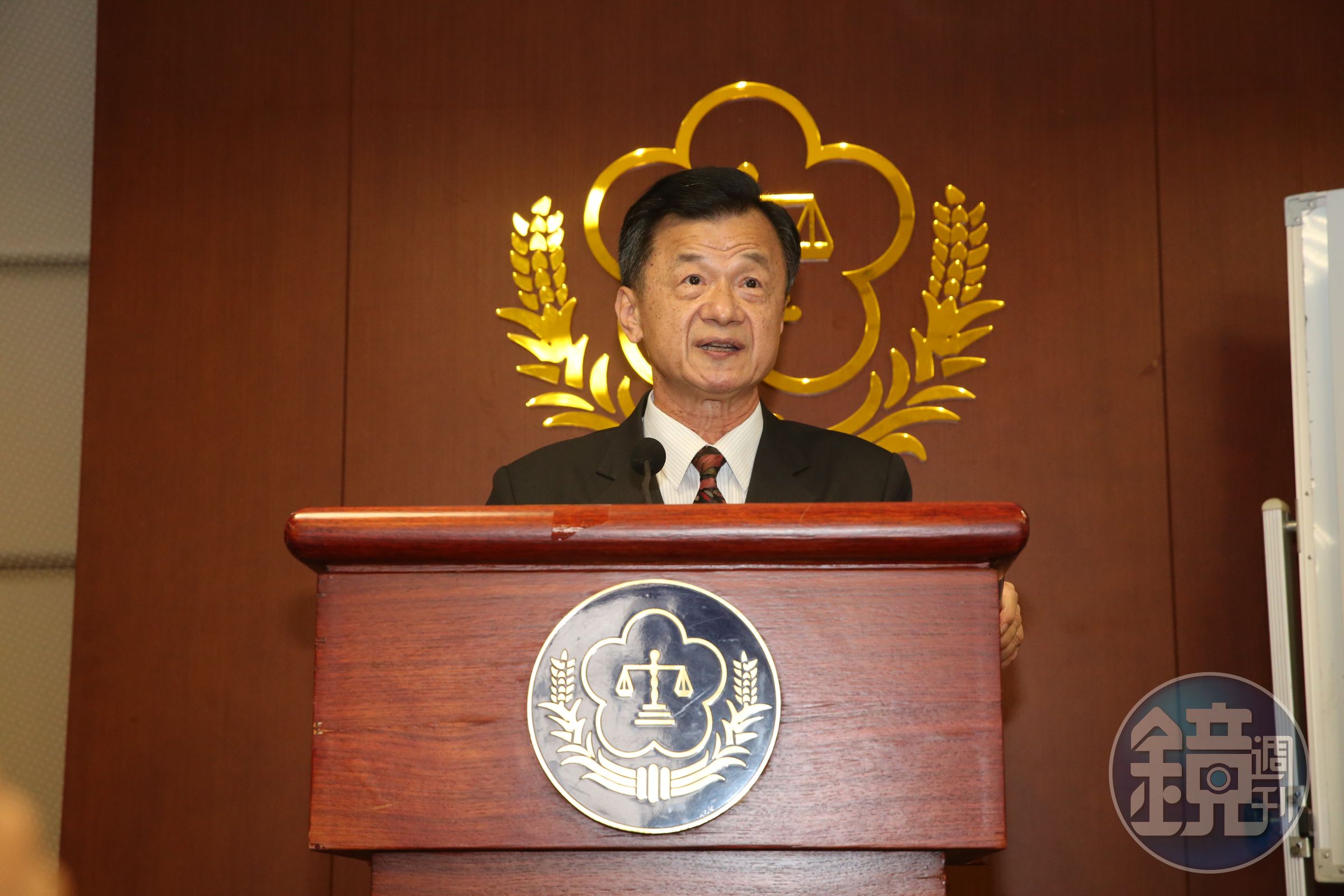 陸委會主委邱太三今表示，相當感佩國防部長邱國正稱中共「打多久陪多久」的說法。（本刊資料照）