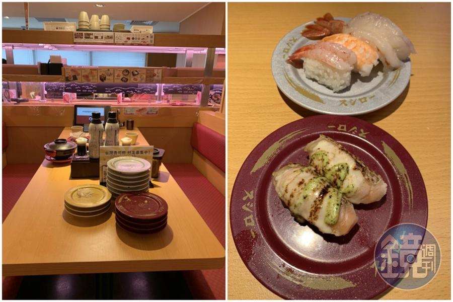 營養師建議吃壽司同時要補充蔬菜，也可搭配熱茶享用，增加飽足感。（讀者提供）