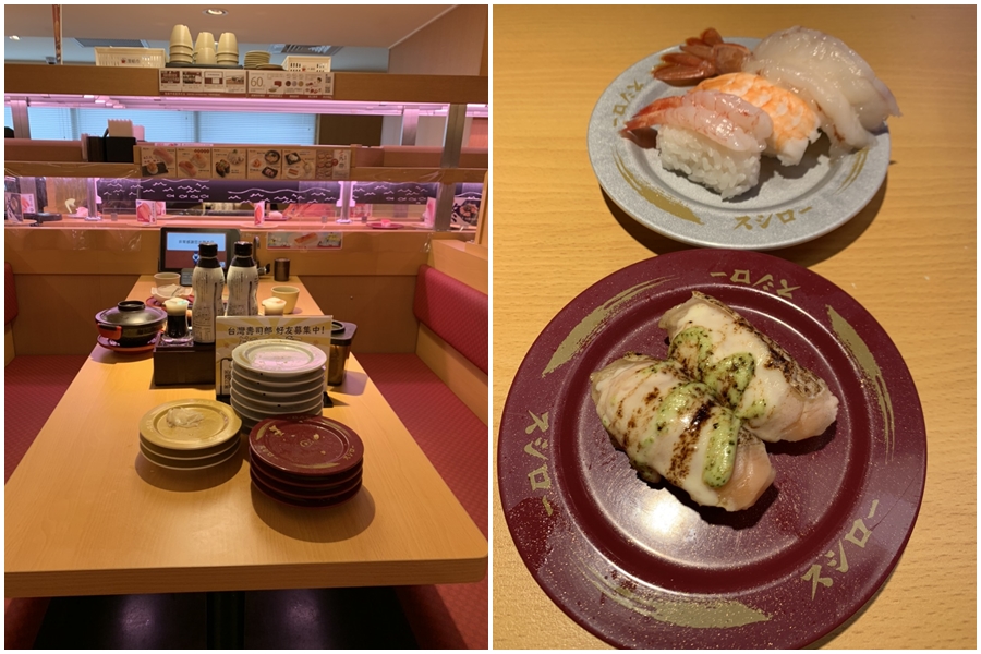 營養師建議吃壽司同時要補充蔬菜，也可搭配熱茶享用，增加飽足感。（讀者提供）