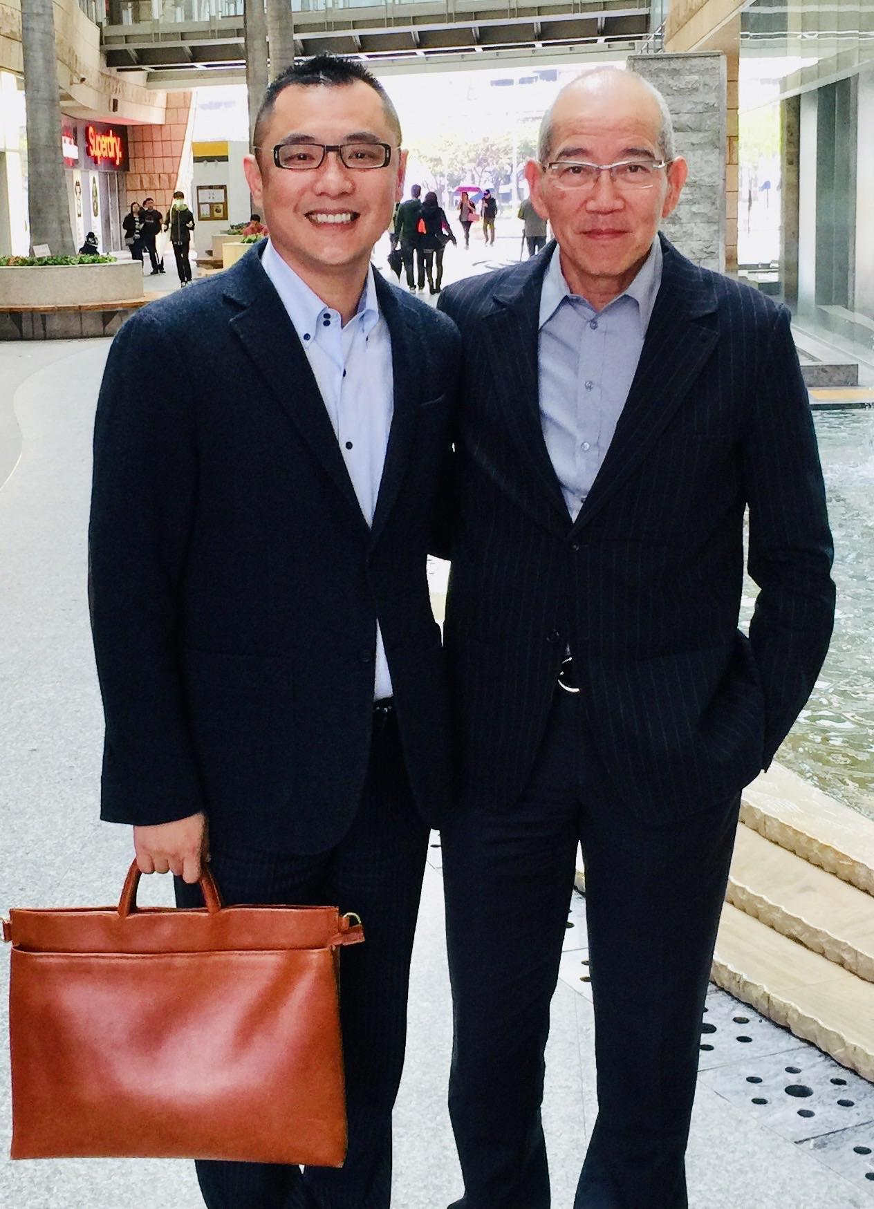 大聯大董事長黃偉祥,表態力挺優你康總經理林明政。