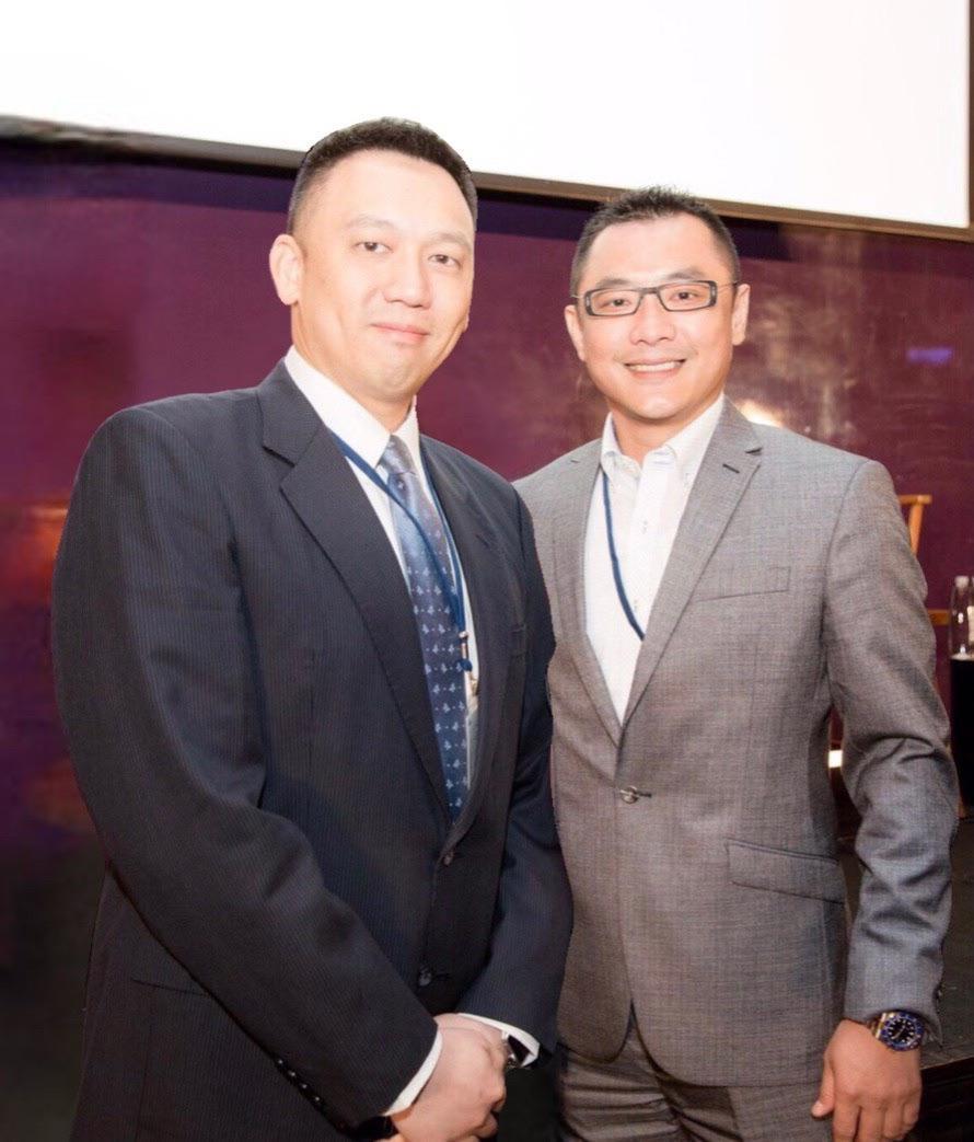 中信金顏志光,表態力挺優你康總經理林明政。