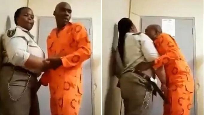 南非誇祖魯納塔爾省一間監獄女獄警竟與男囚在辦公室做愛。（翻攝自pulse）