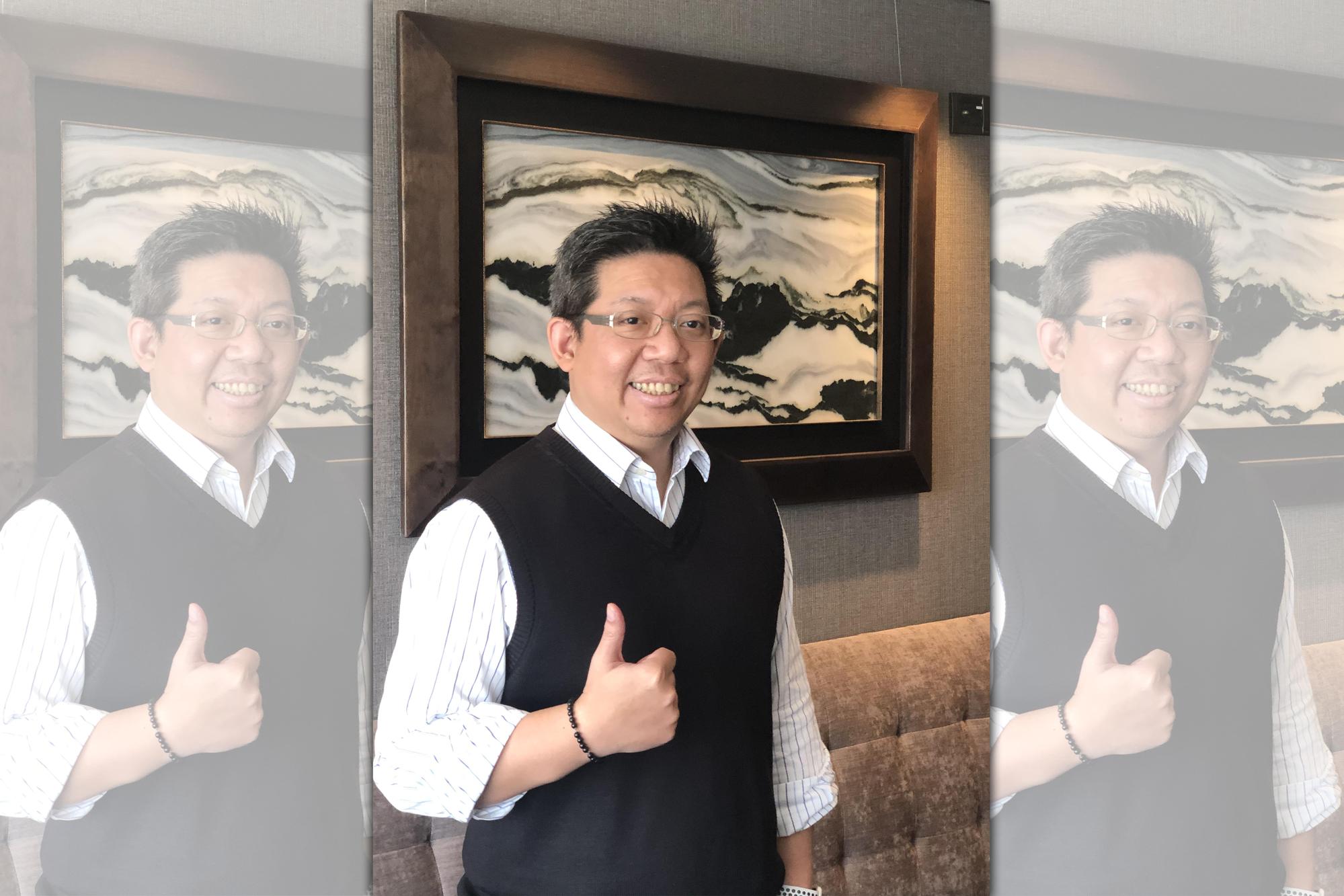 中保科副董事長林建涵日前受訪時指出，智慧城市將成為下波產業成長動能。（中保科提供）