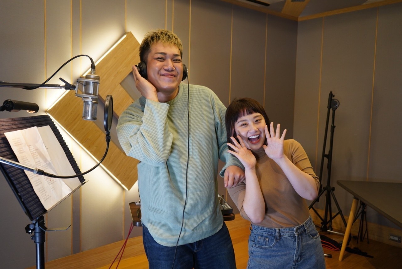 關韶文(左)找來焦凡凡(右)合唱新歌圓夢,焦凡凡力挺覺得「想做什麼就做吧」!(關韶文提供)
