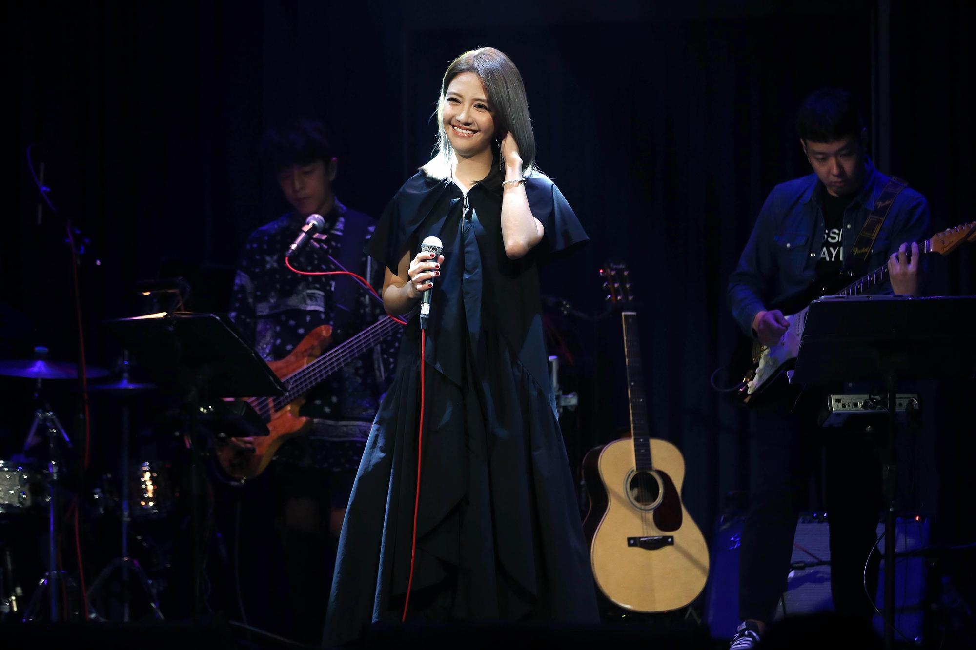 李宣榕演唱張惠妹的經典K歌〈記得〉,這是大家初次「記得」她的歌,「怎麼一晃眼已過了13年?」(福茂提供)