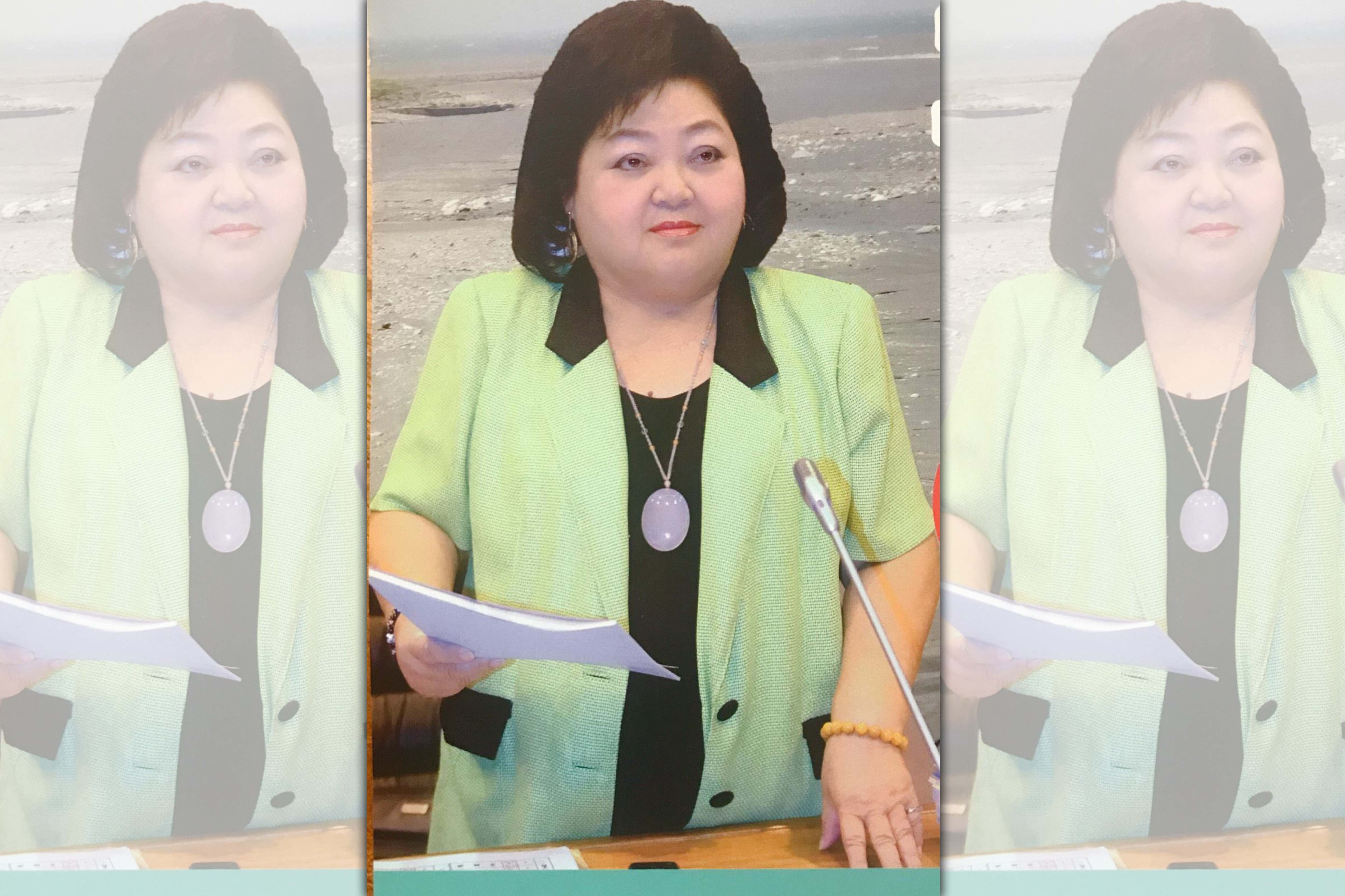 台東「政壇大姐大」謝明珠近日驚傳因健康因素逝世。（翻攝畫面）