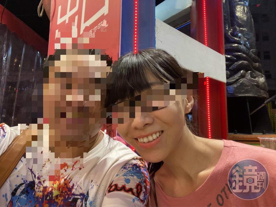 前男友K先生指控,長相清秀的吳女擅用甜言蜜語哄騙男方,害他人兩失。(讀者提供)