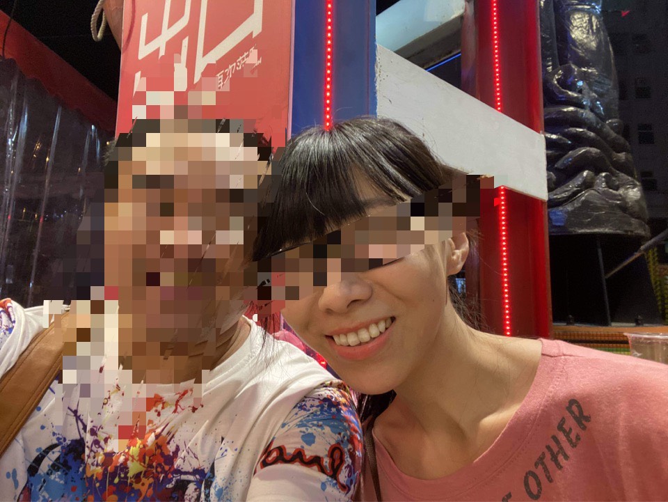 前男友Ｋ先生指控，長相清秀的吳女擅用甜言蜜語哄騙男方，害他人兩失。（讀者提供）