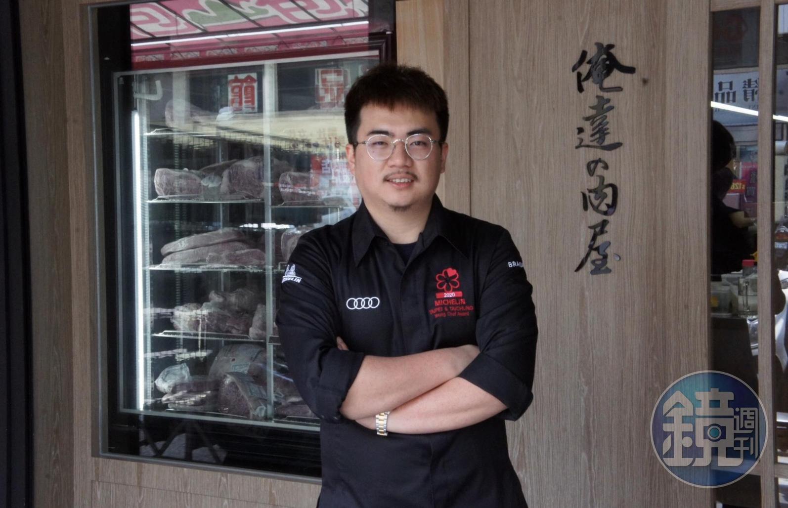 奪下台中米其林一星暨抱走首屆「年輕主廚大獎」的鍾佳憲（Sam），是疫情中米其林的話題人物。