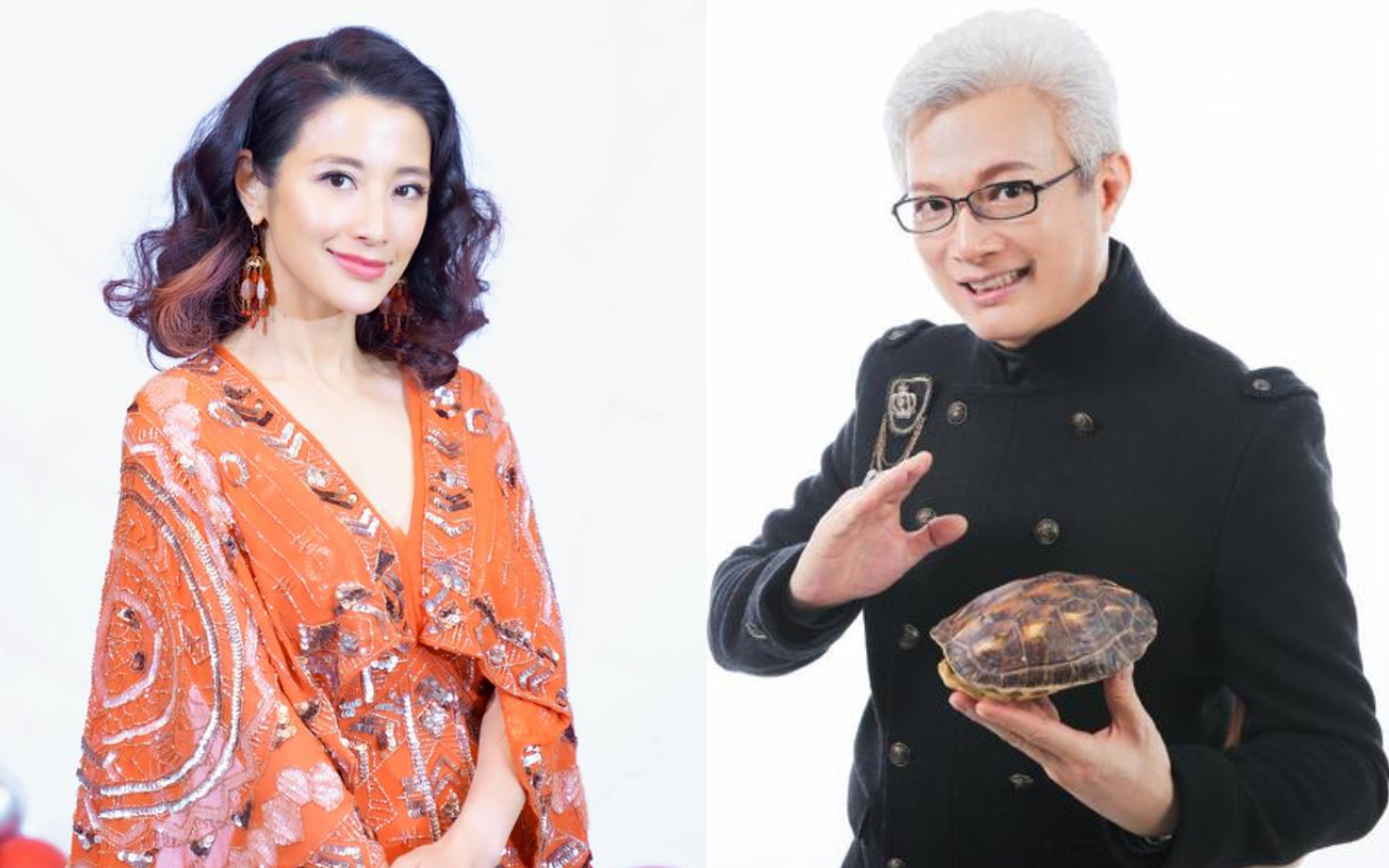 藝人李蒨蓉（左）表態無法認同改名「鮭魚」行為，而命理師蔡上機（右）則勸說不該變相牟利、短視近利。（翻攝自李蒨蓉臉書、蔡上機提供）