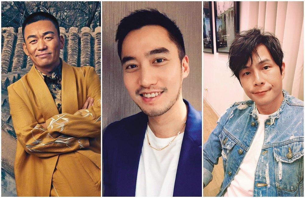 王寶強(左圖)、賴弘國(中圖)及孫協志(右圖),都曾因失婚而落下男兒淚。