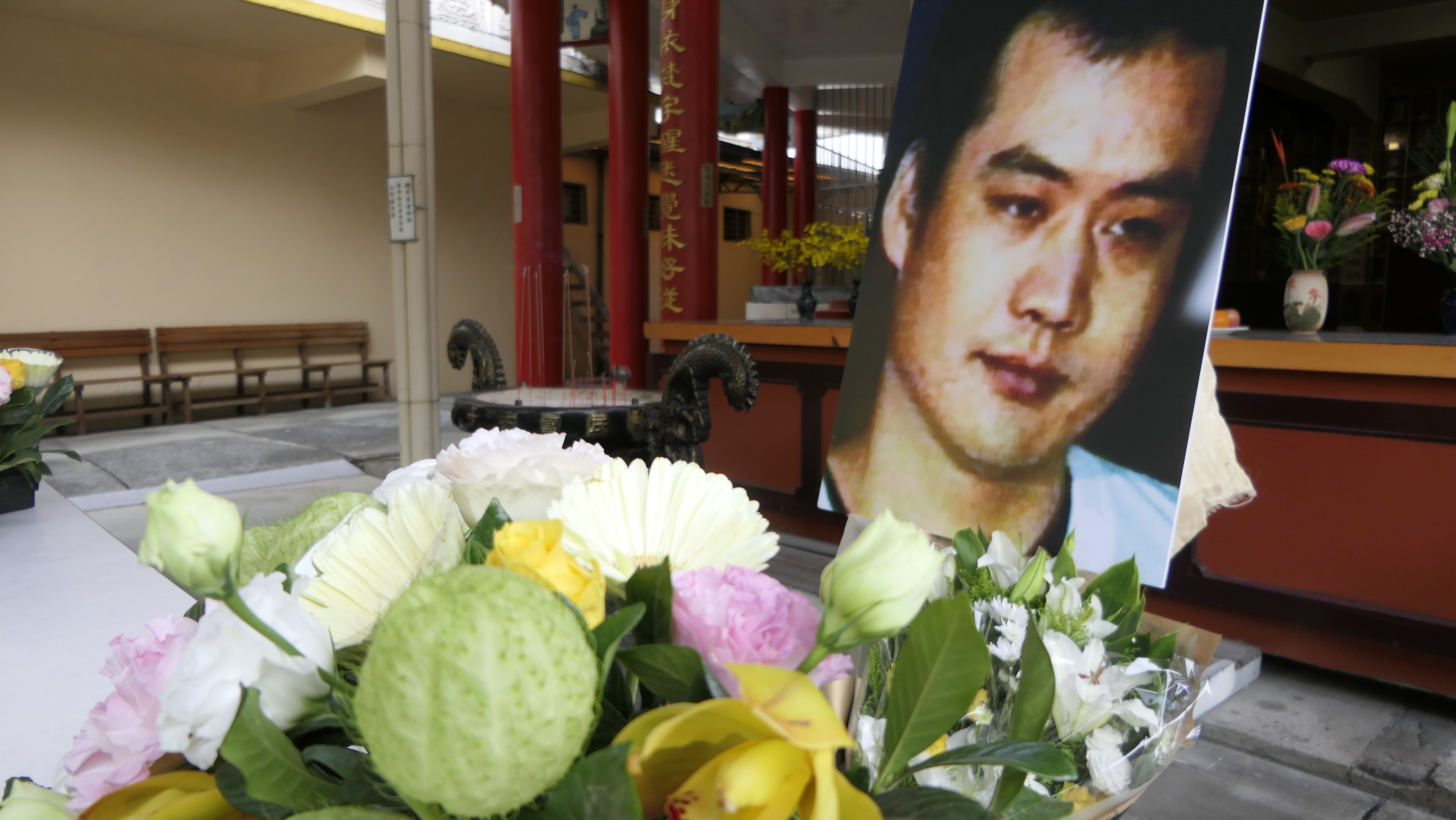 有「竹聯幫頭號殺手」的劉煥榮伏法28年後，幫眾仍年年幫他舉辦追思會。（讀者提供）