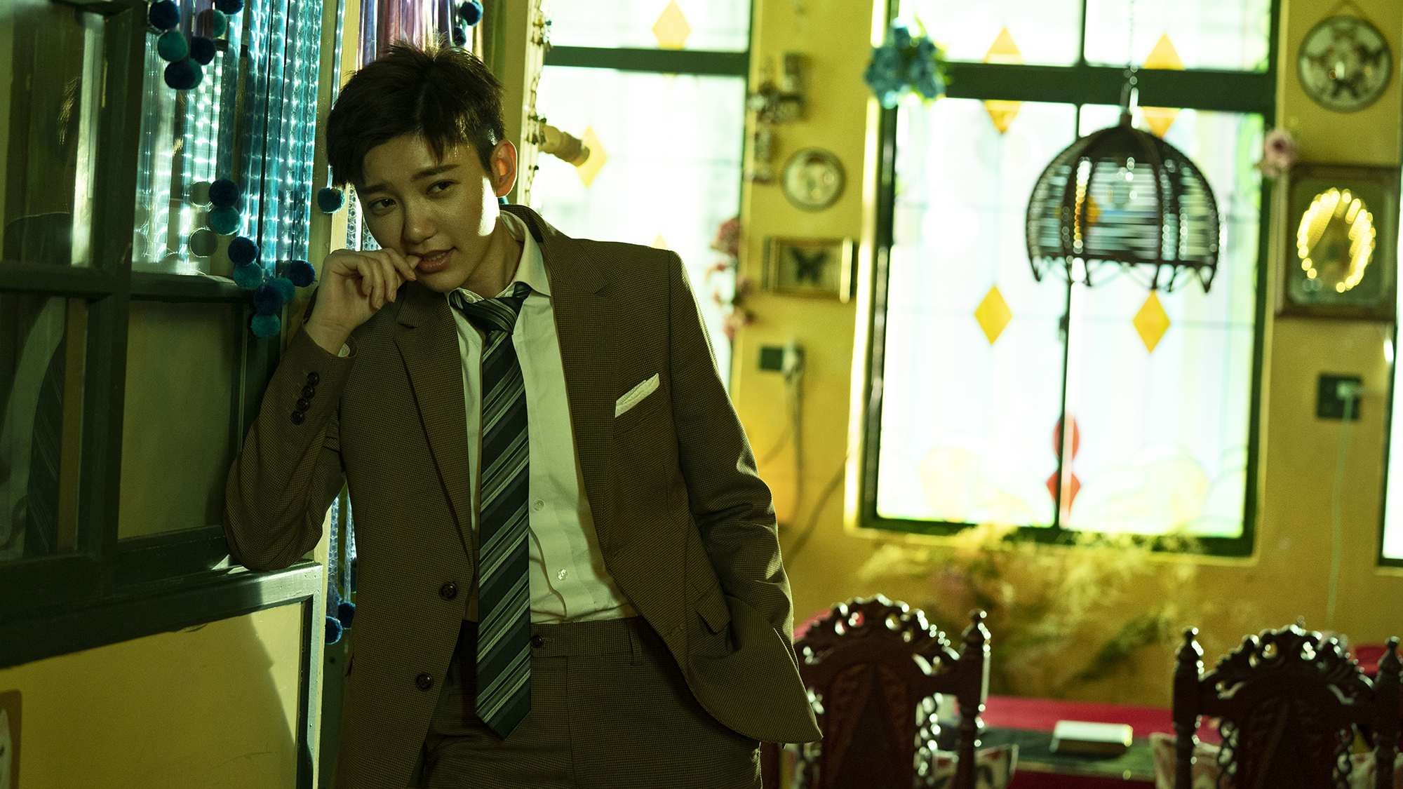 郭雪芙有備而來，在電影《揭大歡喜》中挑戰不一樣的角色。（海鵬提供）