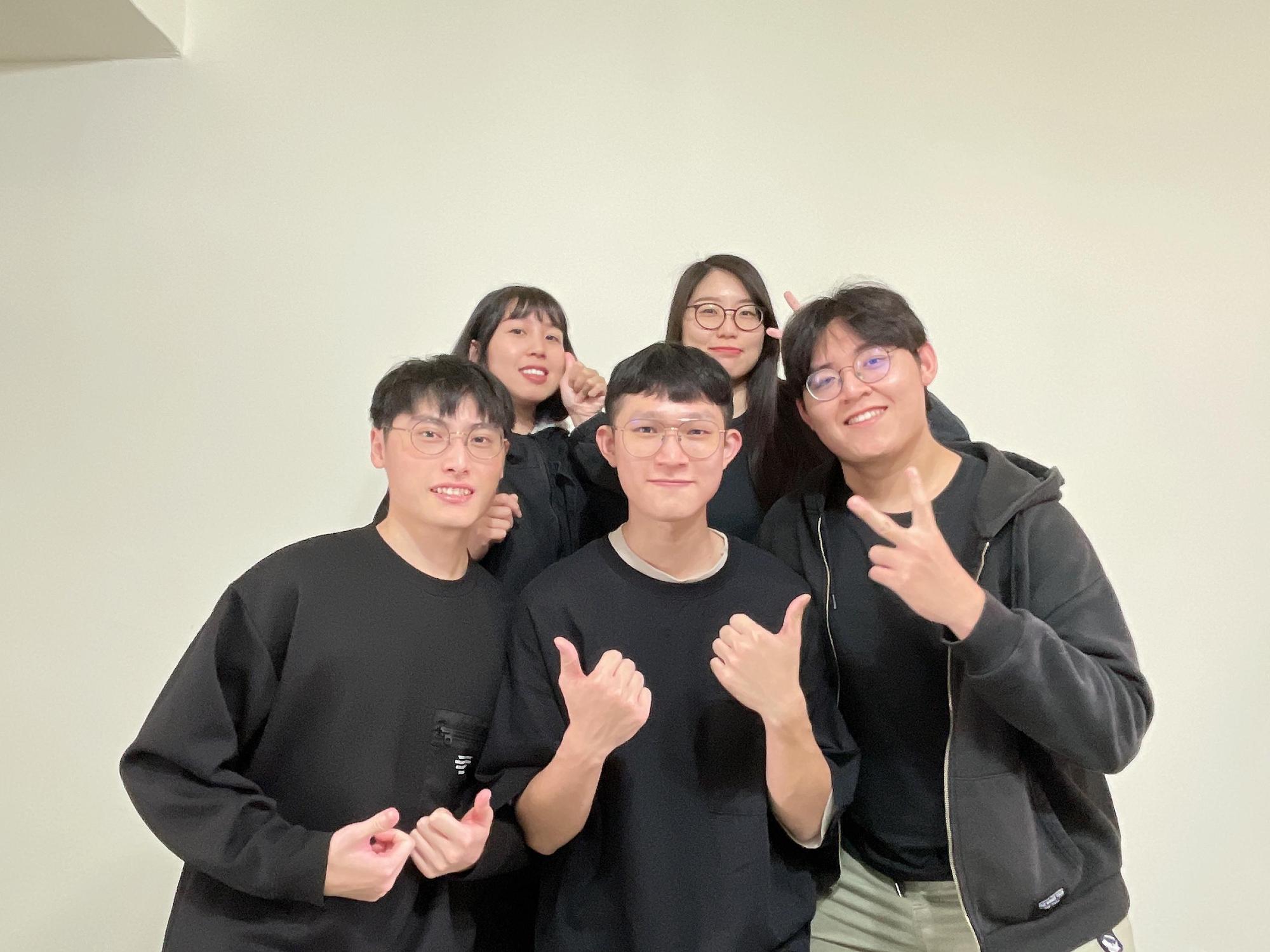 自由再生工作室成員來自南台科技大學，目前有5名成員。（自由再生工作室提供）