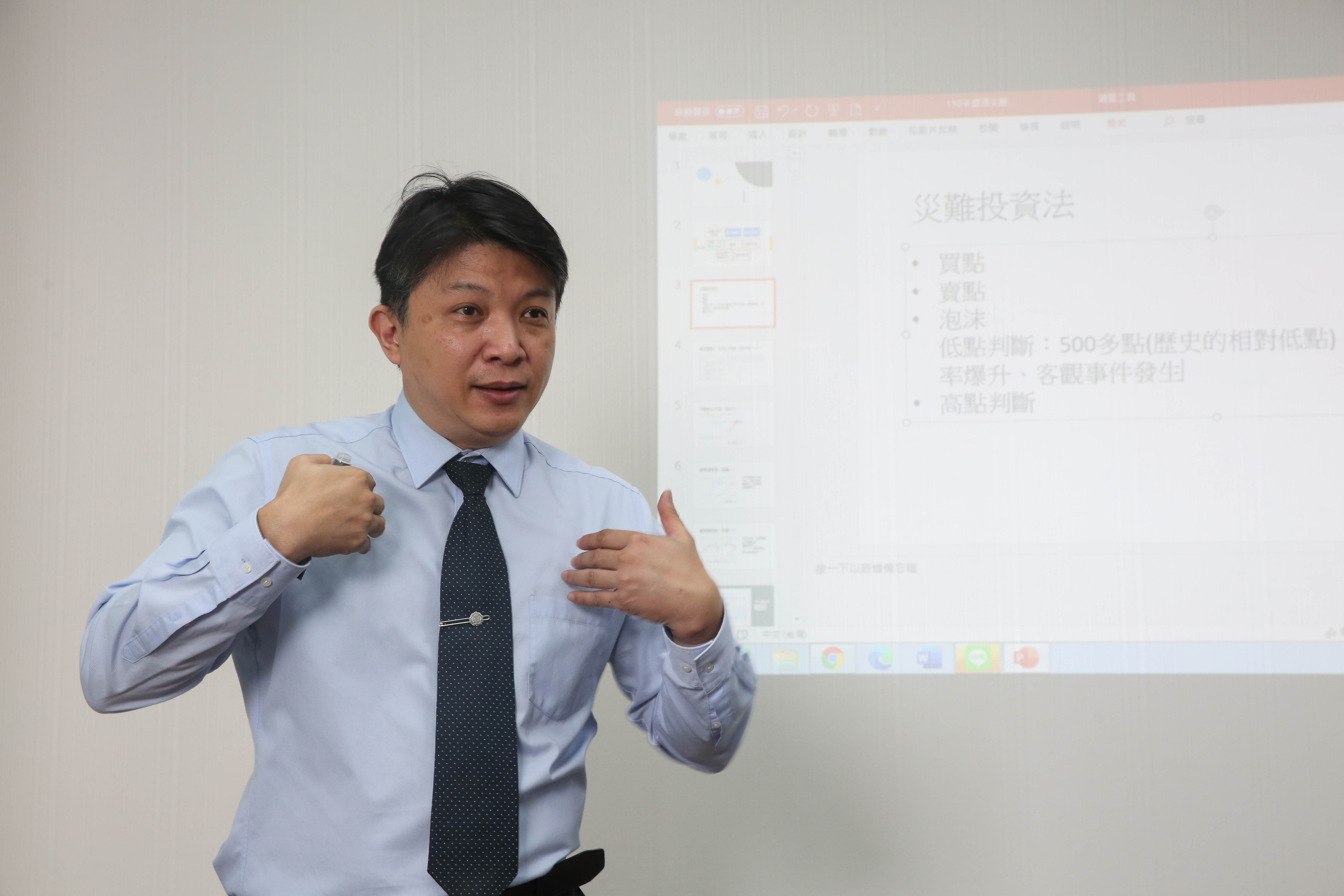 錢世傑認為,不是每個國家都適合進行災難投資,標的須具備強國特質。