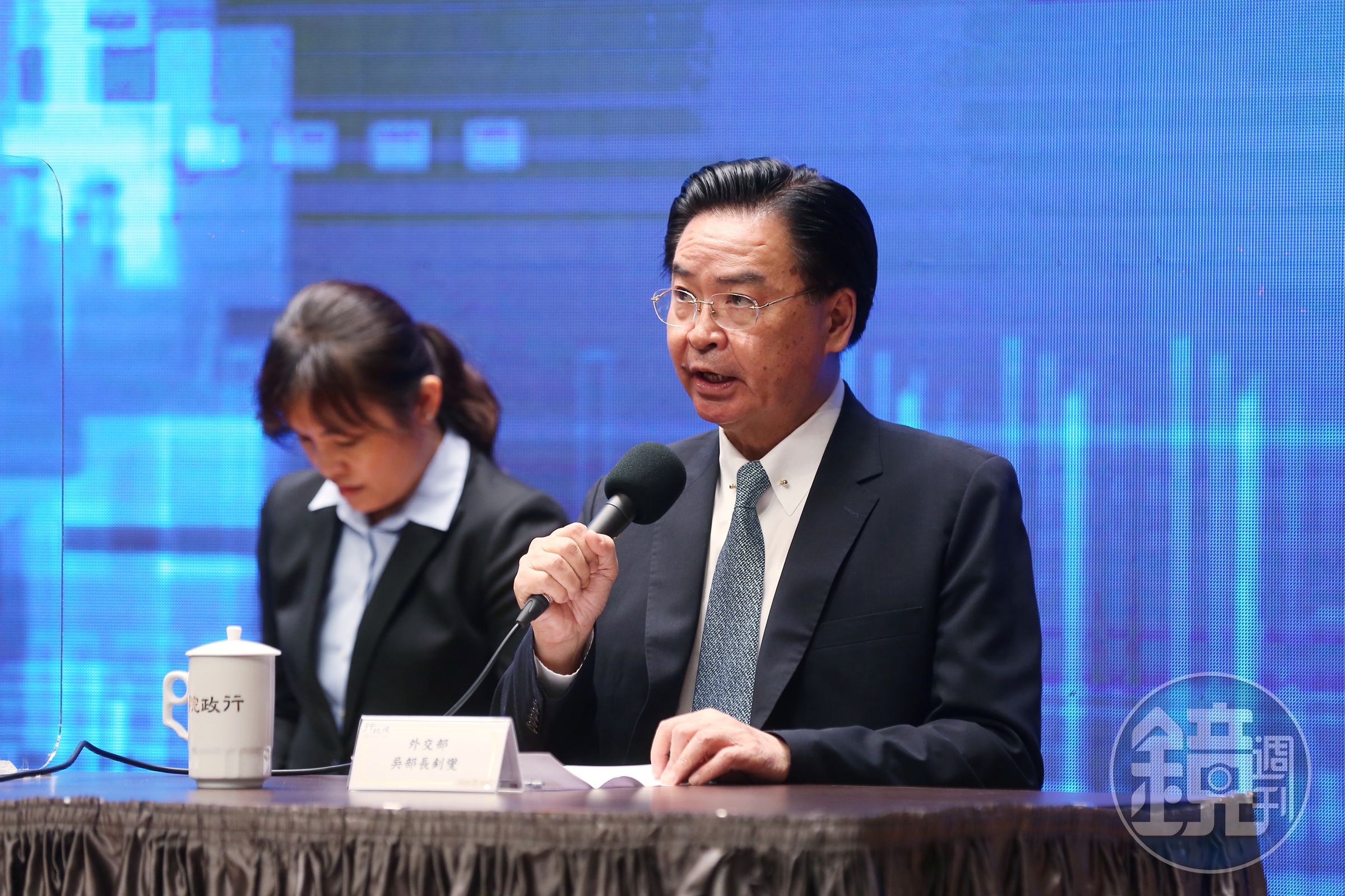 外交部長吳釗燮表示，希望與中國進行協商，但中國對台的威脅無法迴避。（本刊資料照）